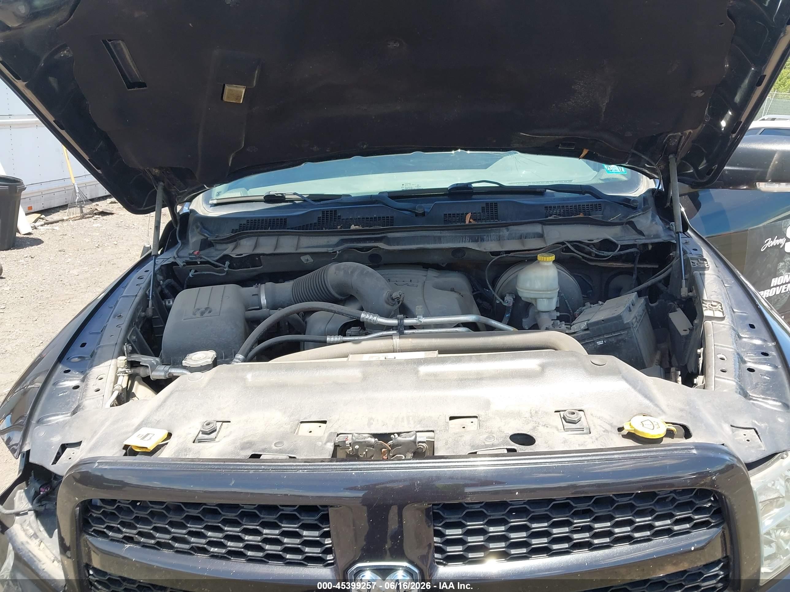 2015 Ram 1500 Outdoorsman Black vin: 1C6RR7LT5FS740157