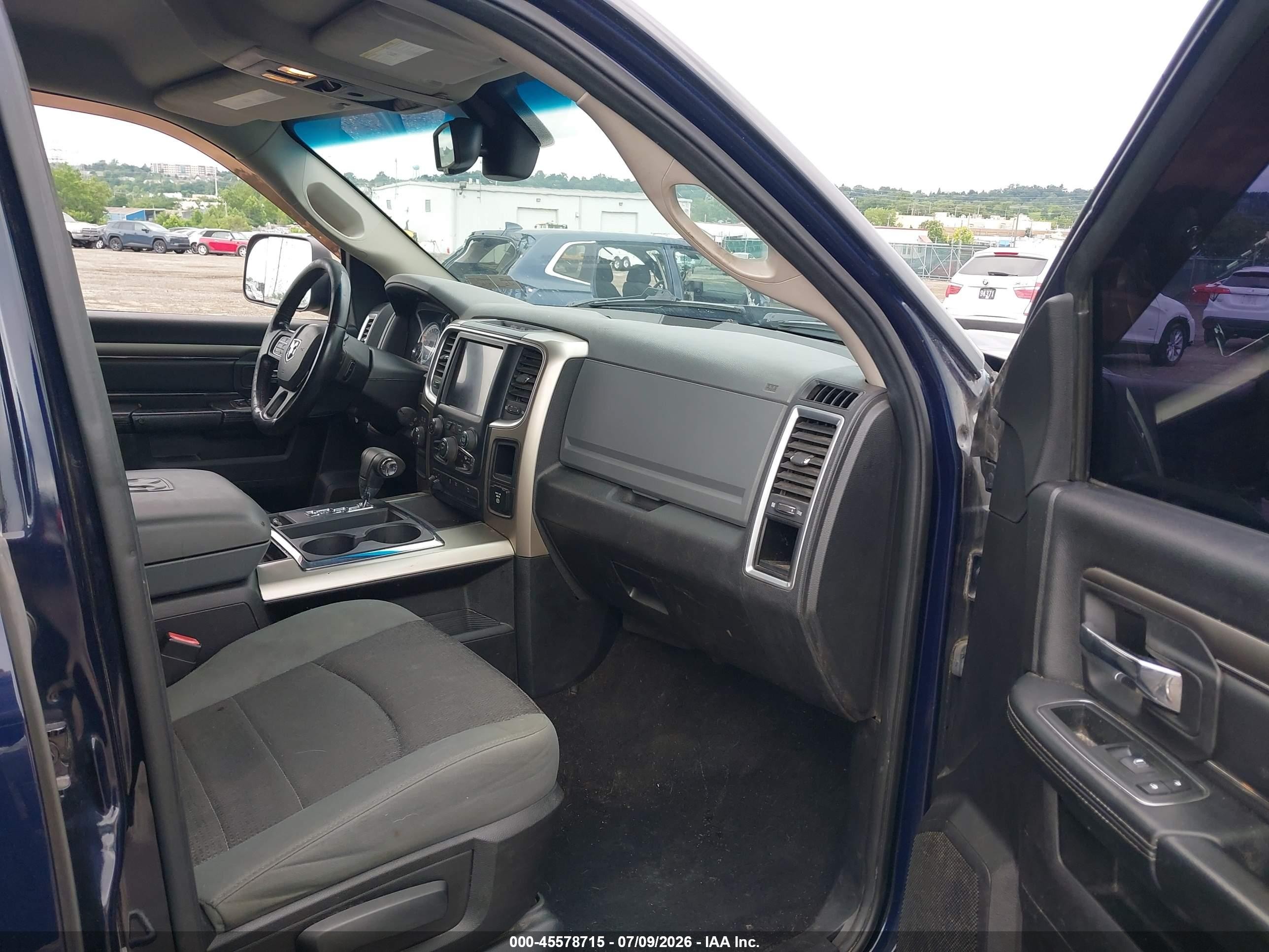 2013 Ram 1500 Outdoorsman Dark Blue vin: 1C6RR7LT6DS575412
