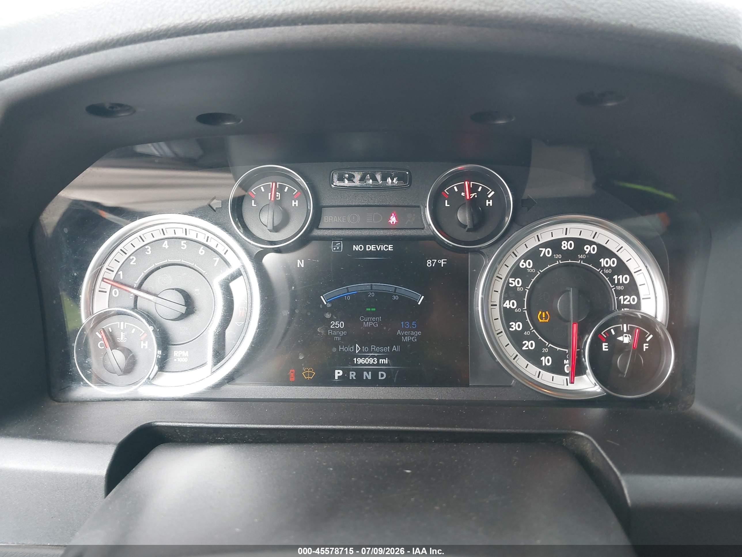 2013 Ram 1500 Outdoorsman Dark Blue vin: 1C6RR7LT6DS575412