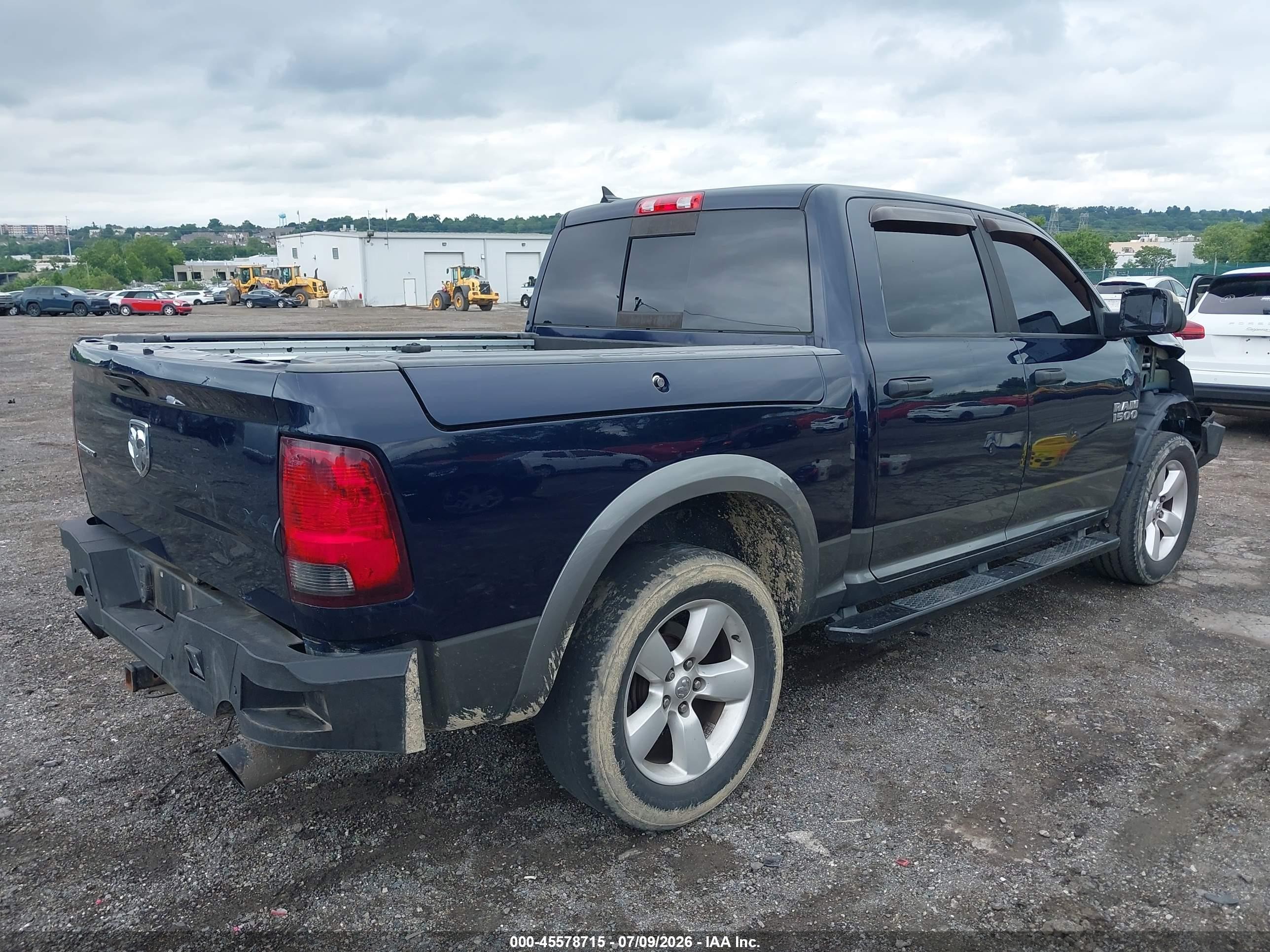 2013 Ram 1500 Outdoorsman Dark Blue vin: 1C6RR7LT6DS575412