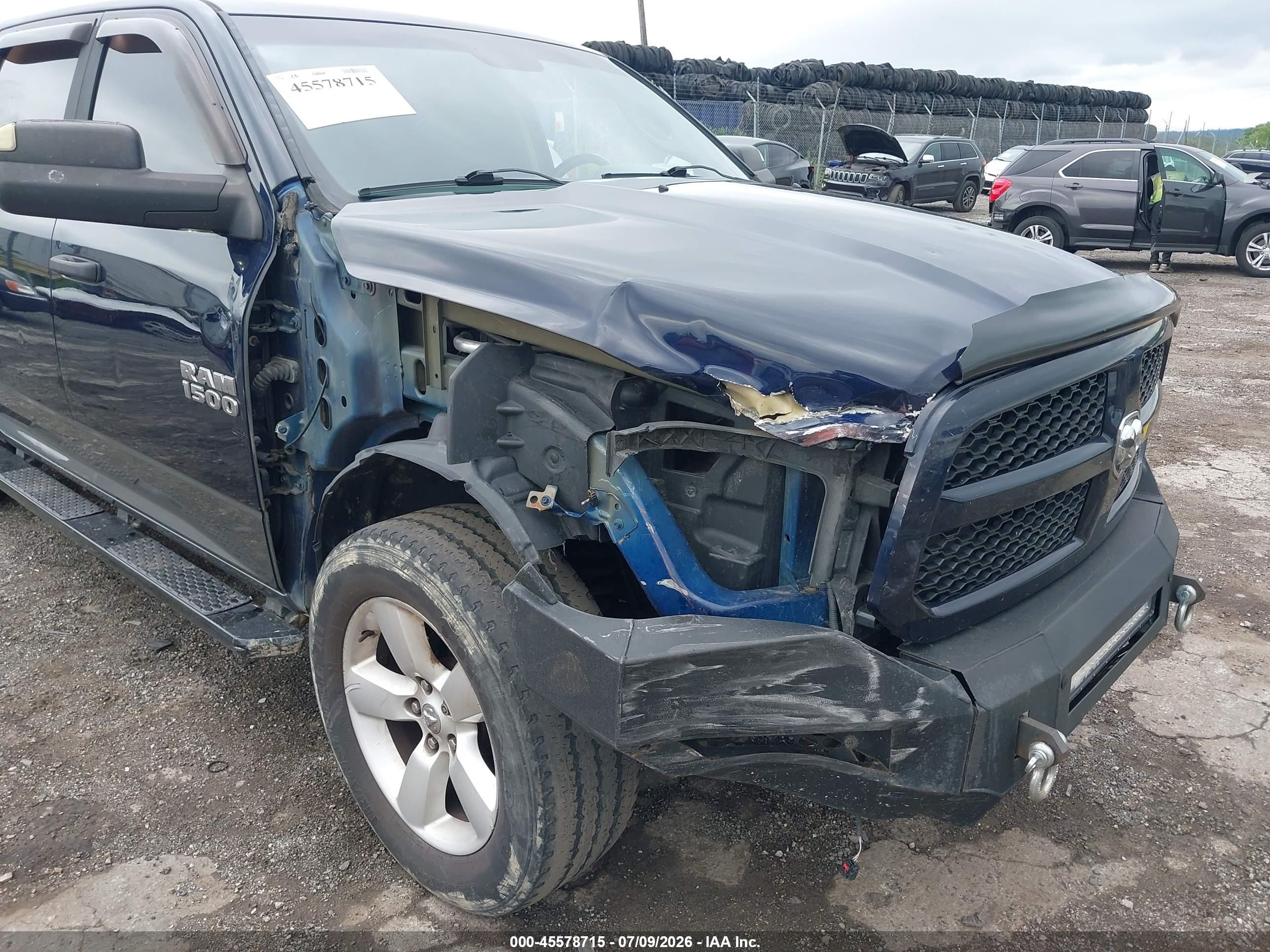 2013 Ram 1500 Outdoorsman Dark Blue vin: 1C6RR7LT6DS575412