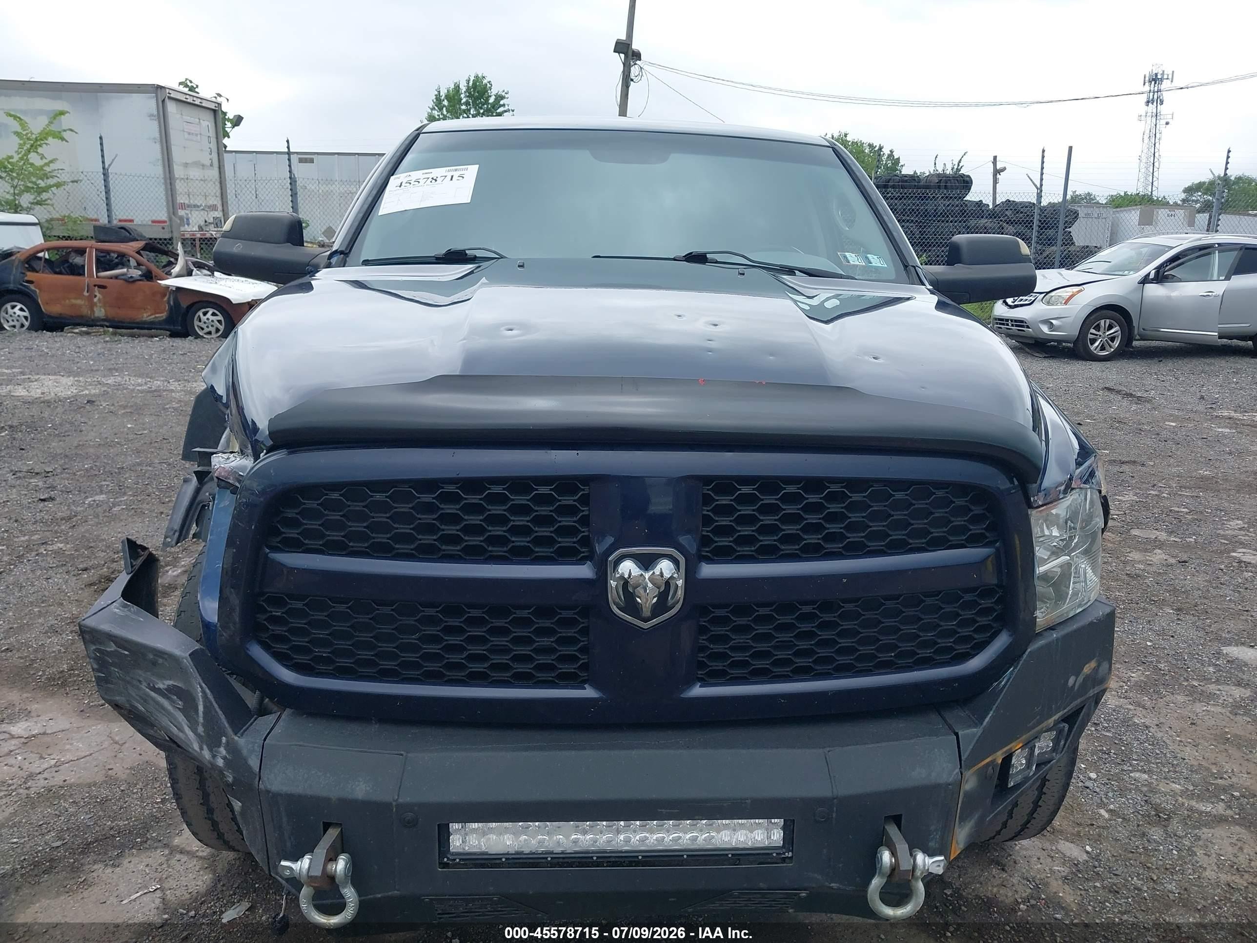 2013 Ram 1500 Outdoorsman Dark Blue vin: 1C6RR7LT6DS575412