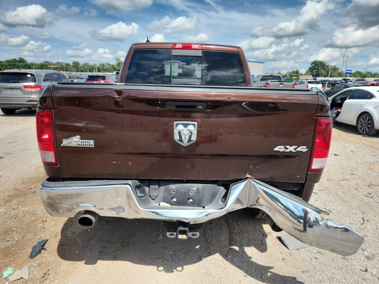 2013 Ram 1500 Slt Burgundy vin: 1C6RR7LT6DS642445