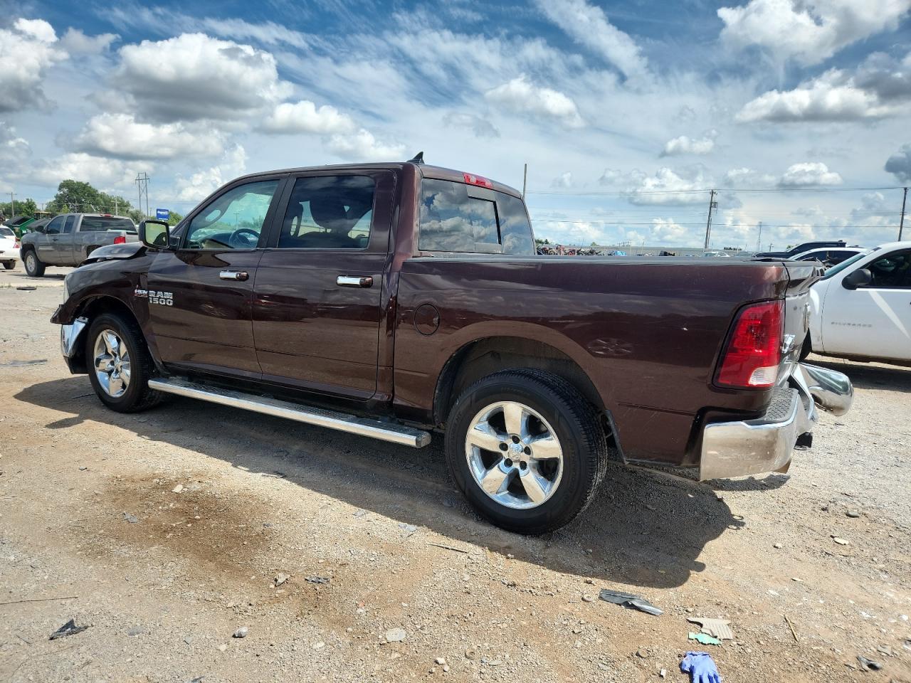 2013 Ram 1500 Slt Burgundy vin: 1C6RR7LT6DS642445