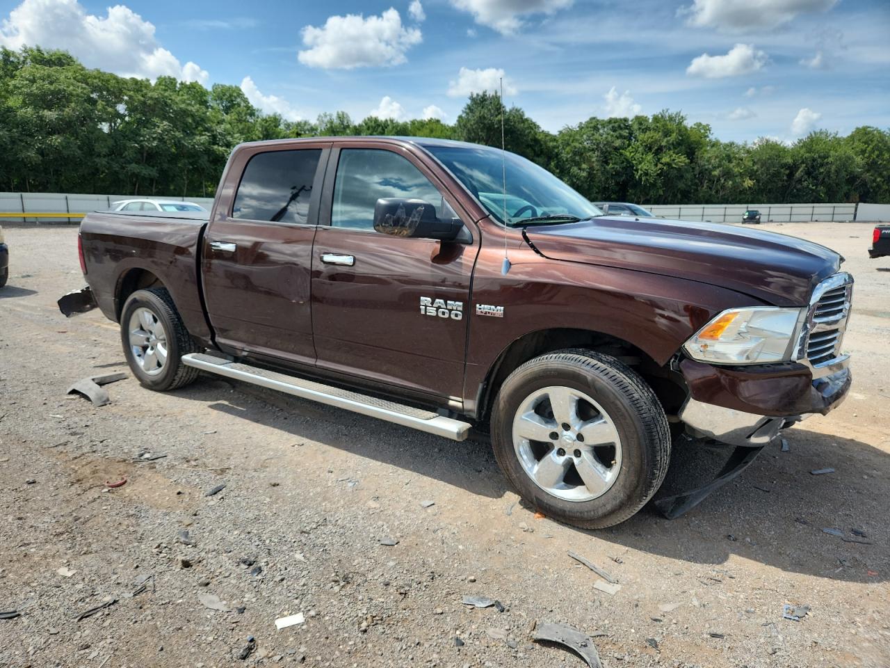 2013 Ram 1500 Slt Burgundy vin: 1C6RR7LT6DS642445