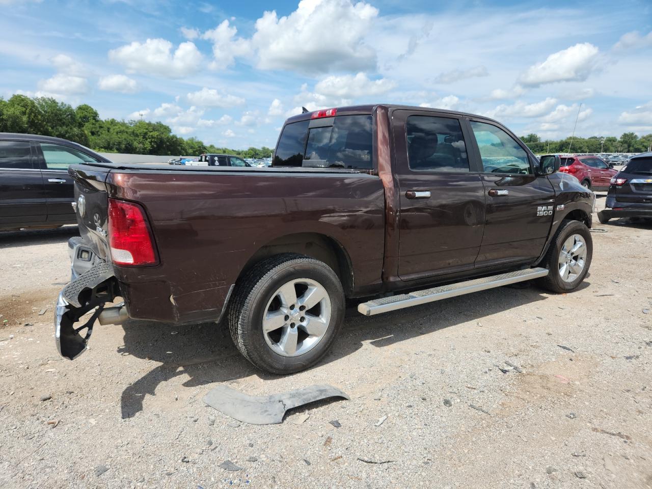 2013 Ram 1500 Slt Burgundy vin: 1C6RR7LT6DS642445