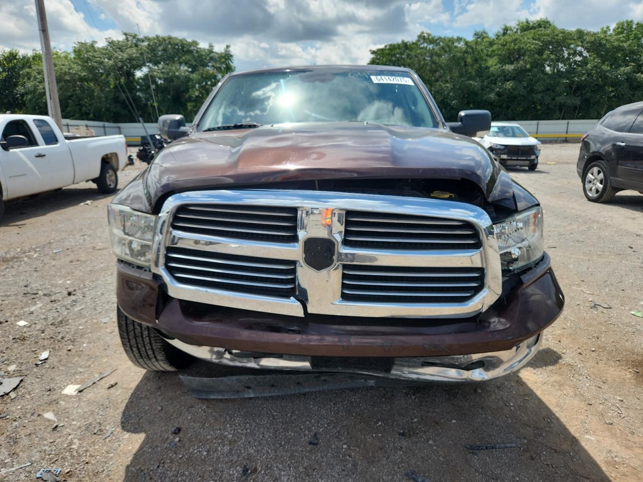 2013 Ram 1500 Slt Burgundy vin: 1C6RR7LT6DS642445