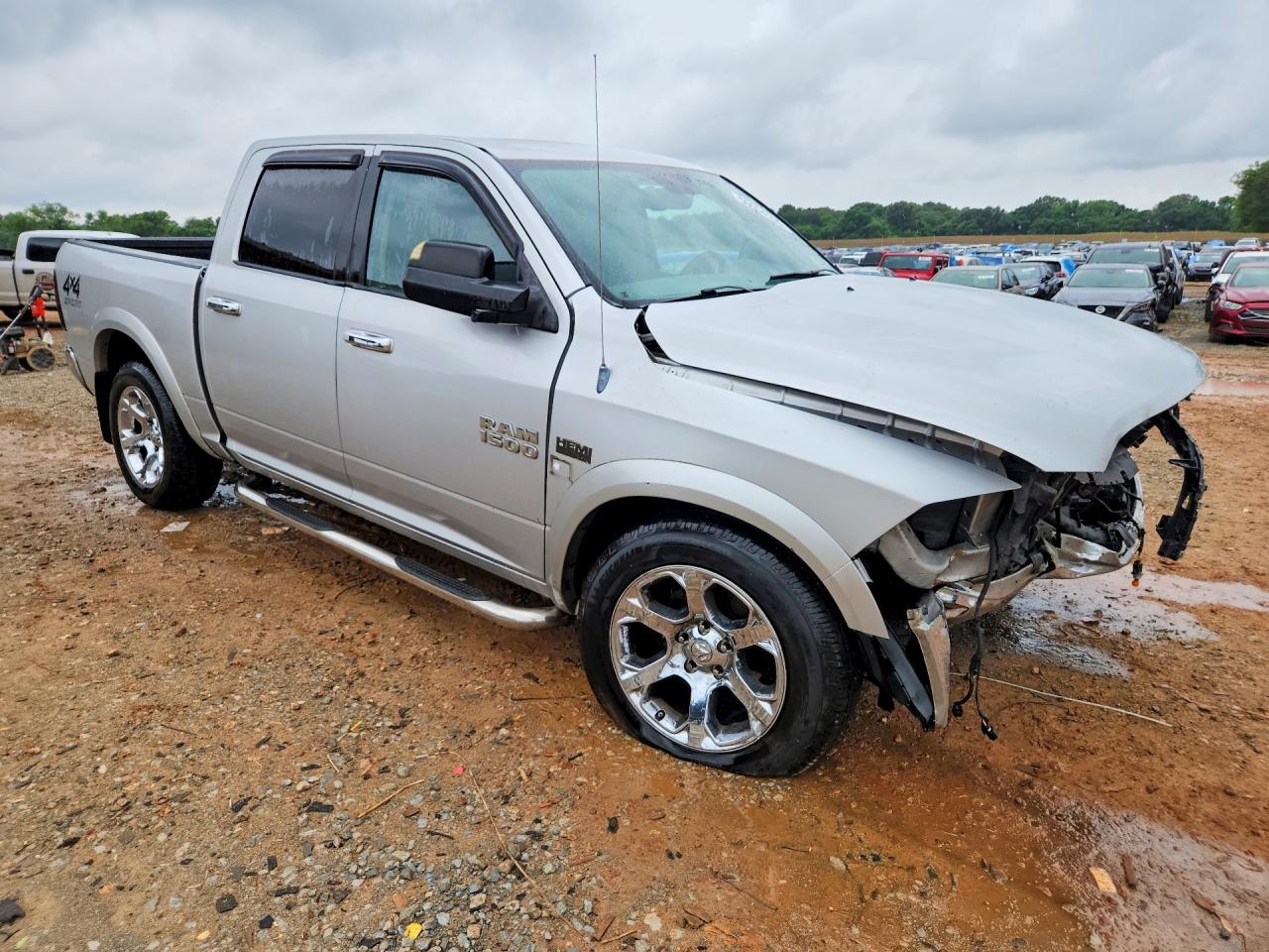 2014 Ram 1500 Slt Серебряный vin: 1C6RR7LT6ES104801