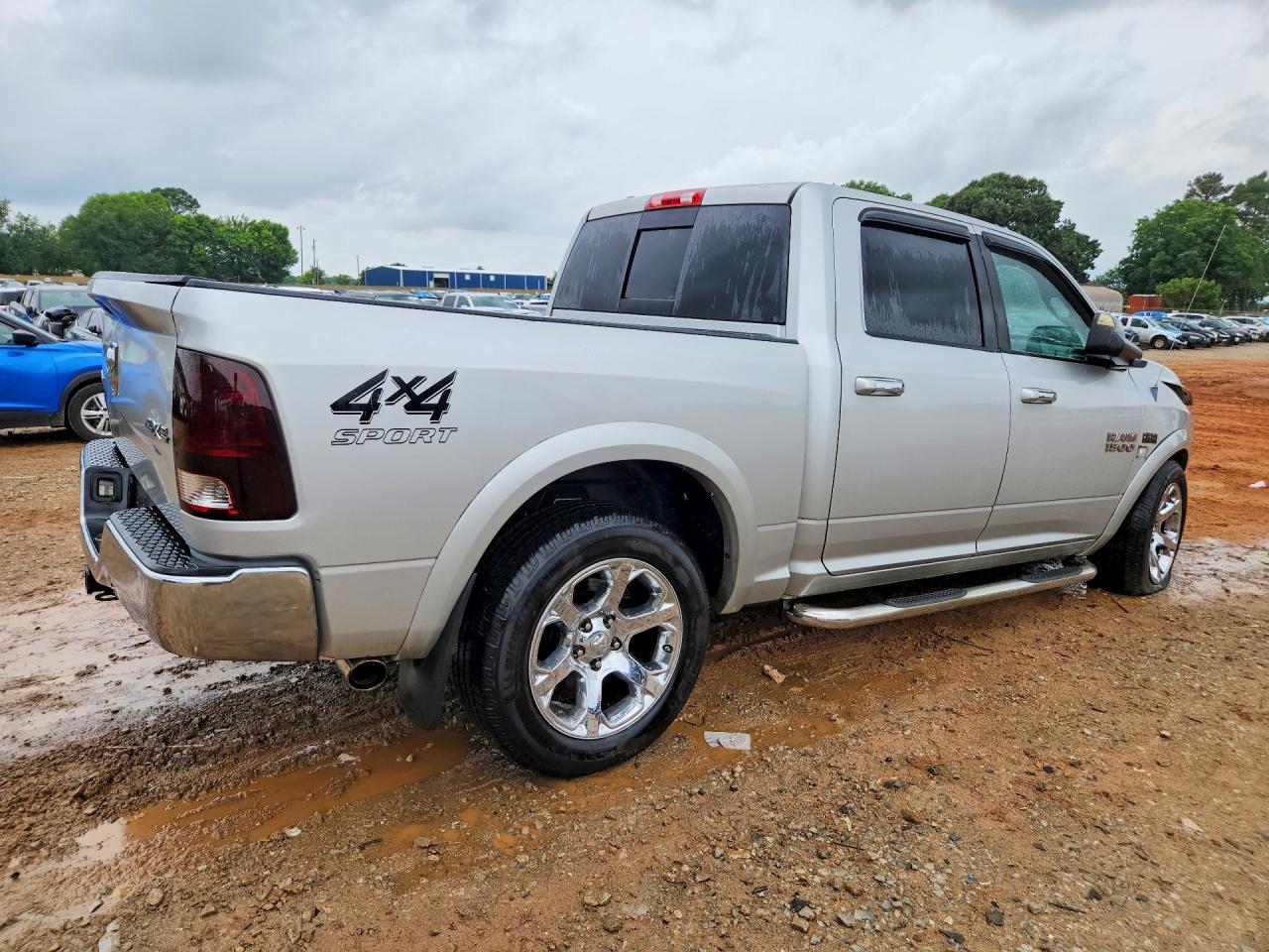 2014 Ram 1500 Slt Серебряный vin: 1C6RR7LT6ES104801