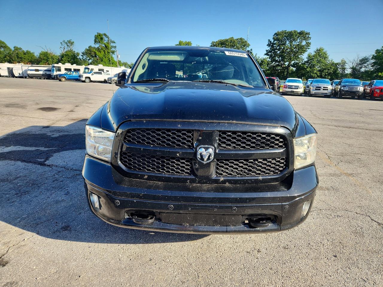 2014 Ram 1500 Slt Черный vin: 1C6RR7LT6ES266377