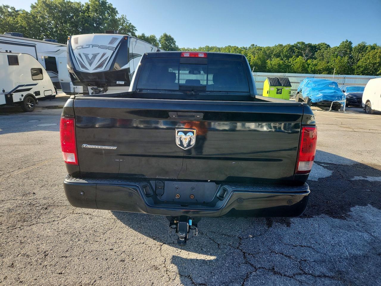 2014 Ram 1500 Slt Черный vin: 1C6RR7LT6ES266377