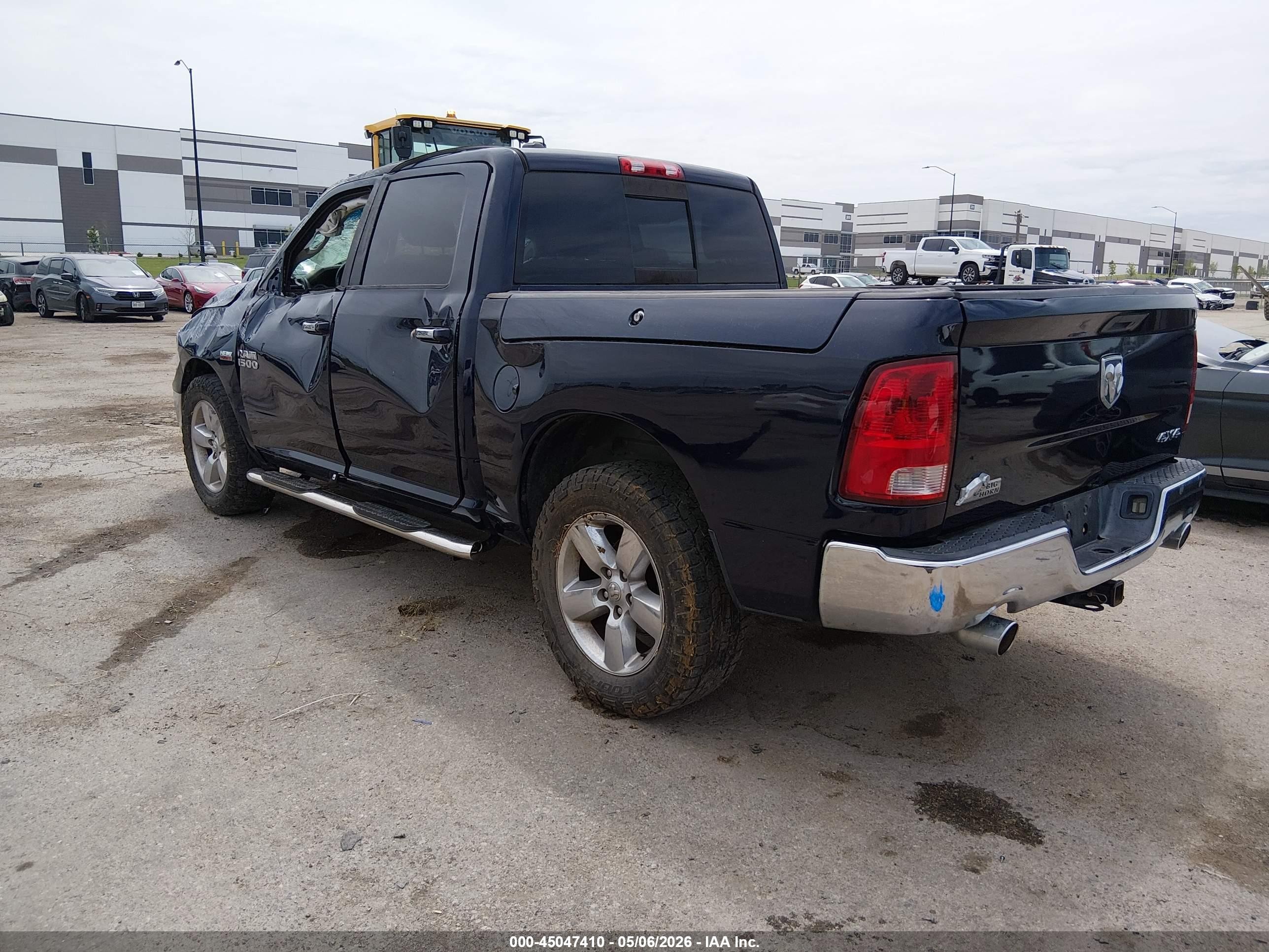 2014 Ram 1500 Big Horn Blue vin: 1C6RR7LT6ES396420
