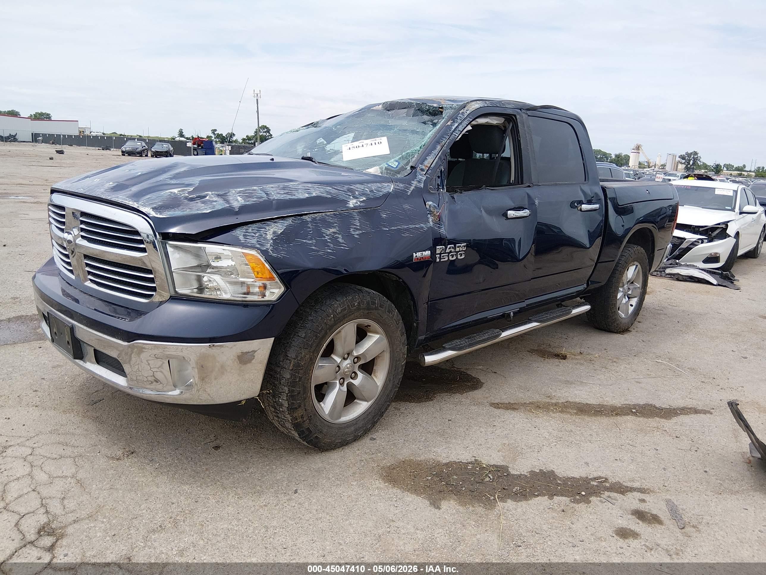 2014 Ram 1500 Big Horn Blue vin: 1C6RR7LT6ES396420