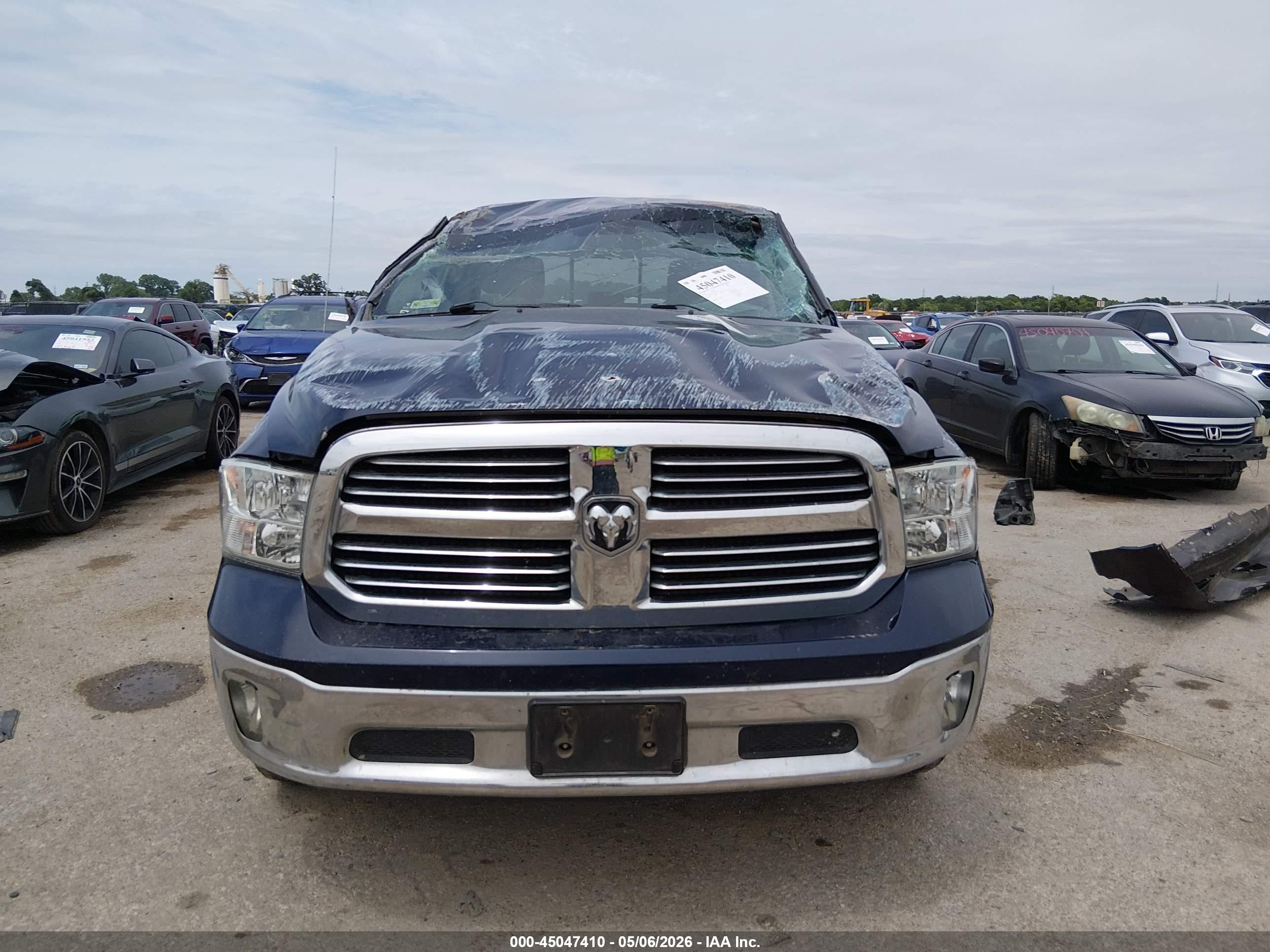 2014 Ram 1500 Big Horn Blue vin: 1C6RR7LT6ES396420