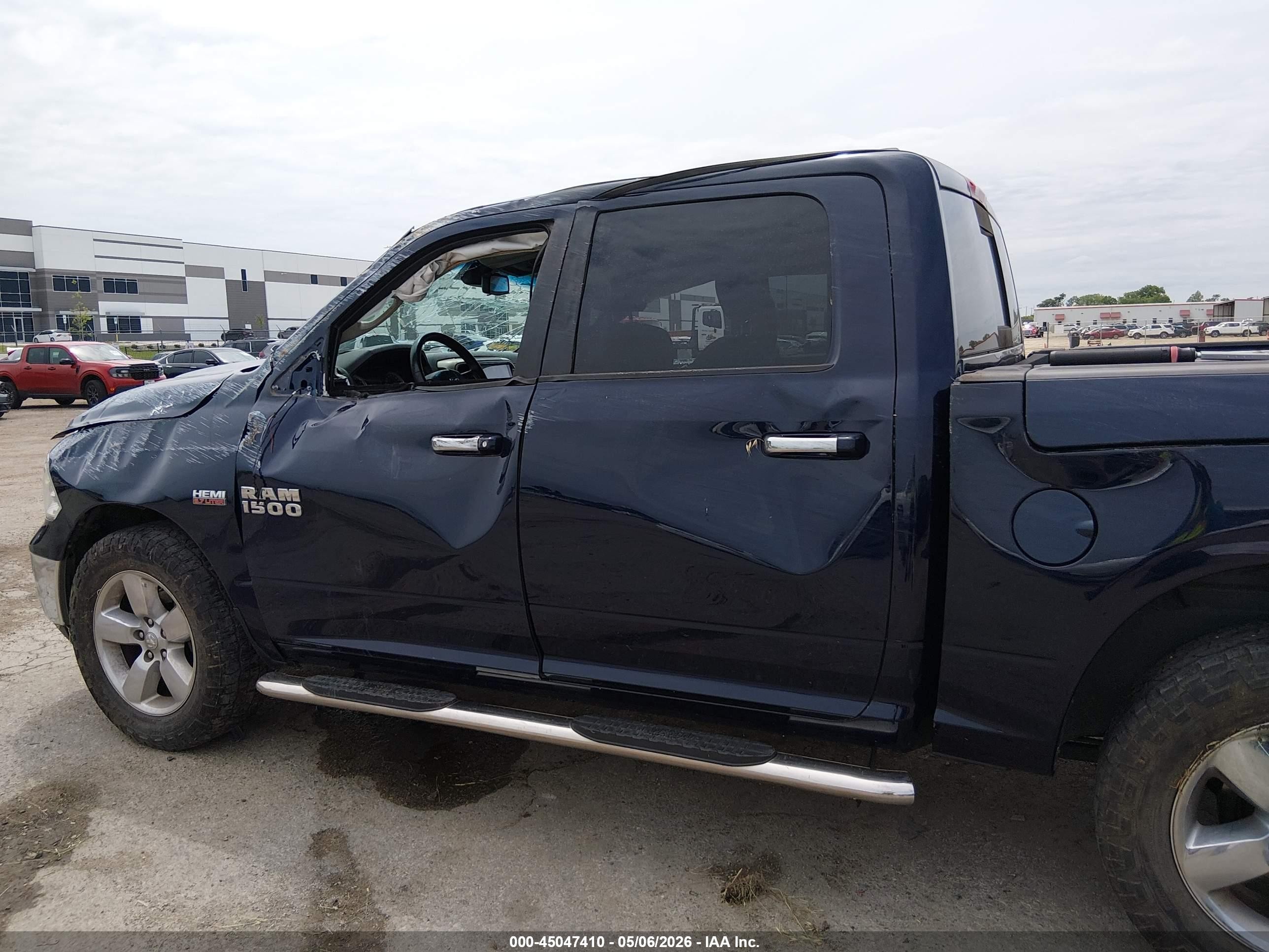 2014 Ram 1500 Big Horn Blue vin: 1C6RR7LT6ES396420
