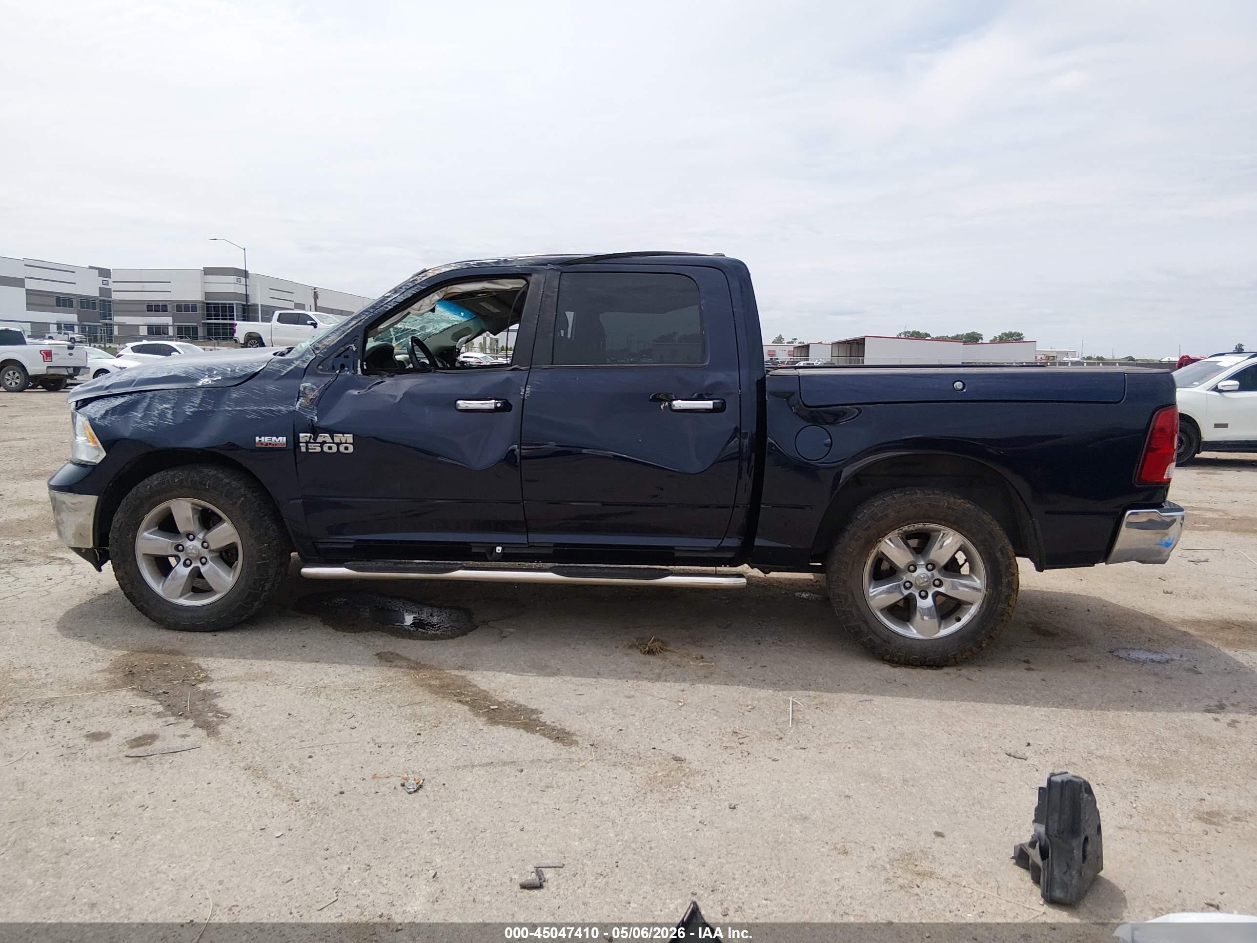 2014 Ram 1500 Big Horn Blue vin: 1C6RR7LT6ES396420