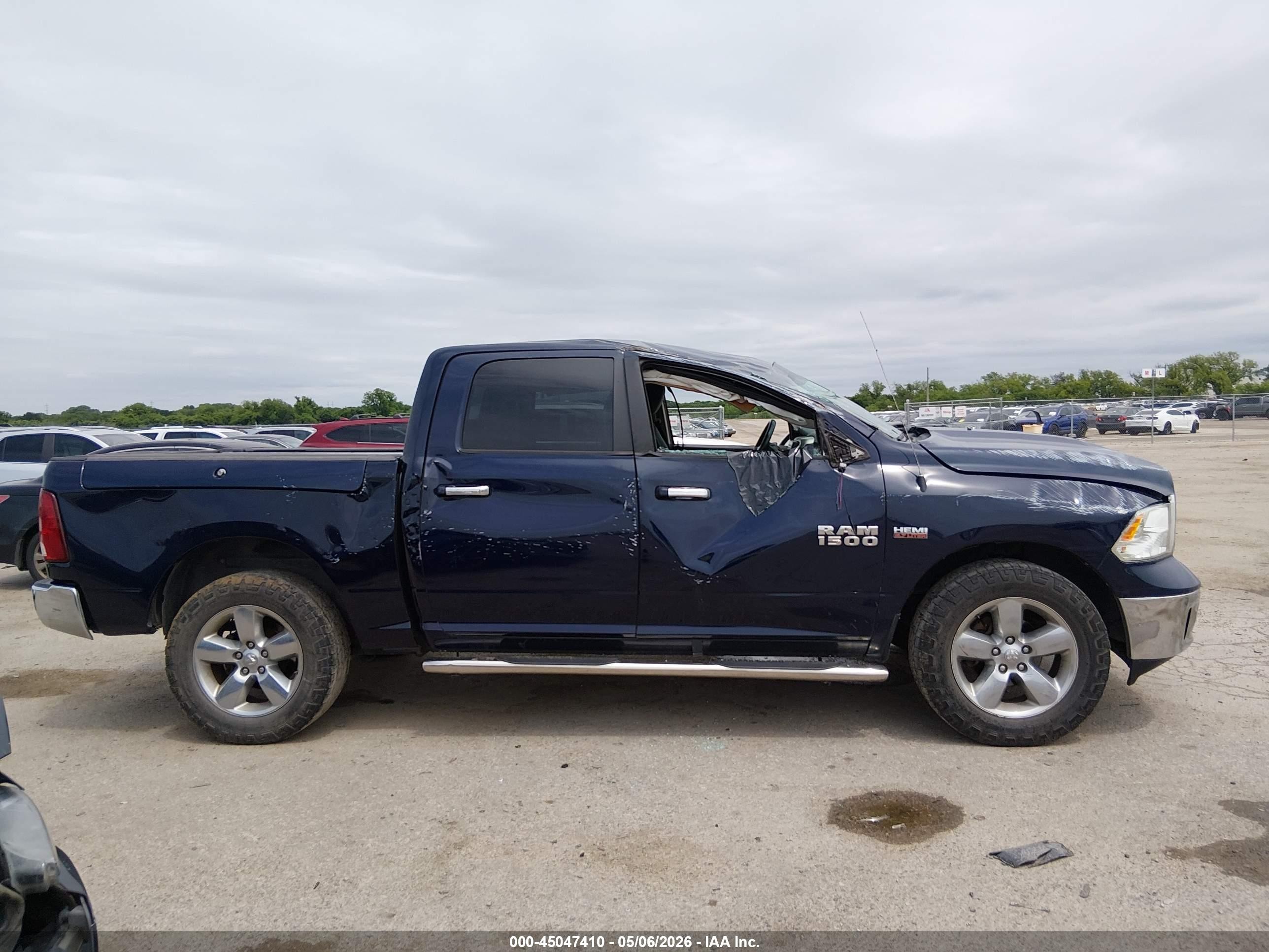 2014 Ram 1500 Big Horn Blue vin: 1C6RR7LT6ES396420