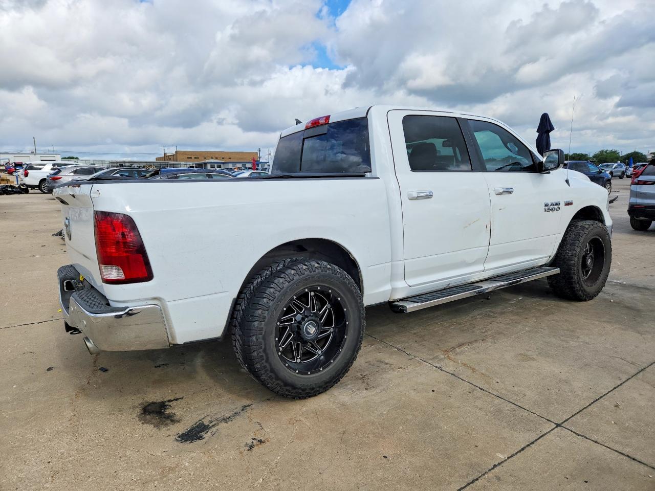 2015 Ram 1500 Slt White vin: 1C6RR7LT6FS717664