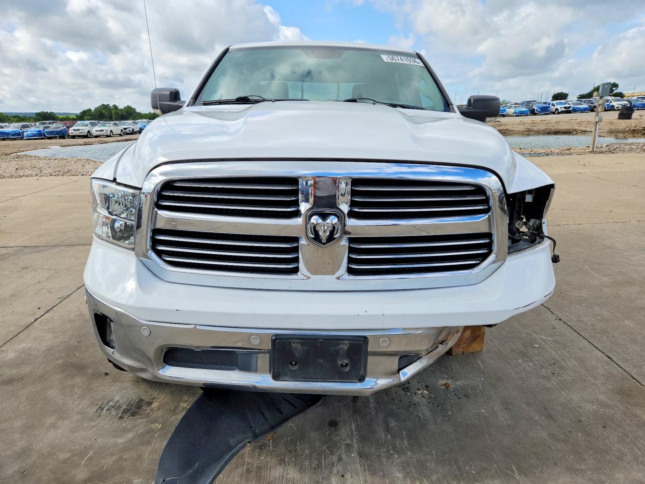 2015 Ram 1500 Slt White vin: 1C6RR7LT6FS717664