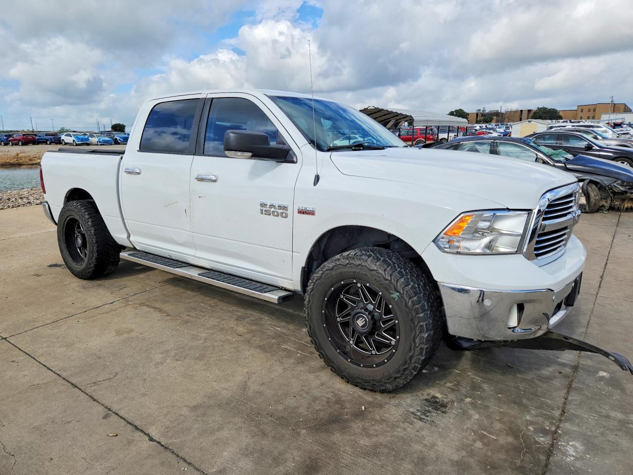 2015 Ram 1500 Slt White vin: 1C6RR7LT6FS717664