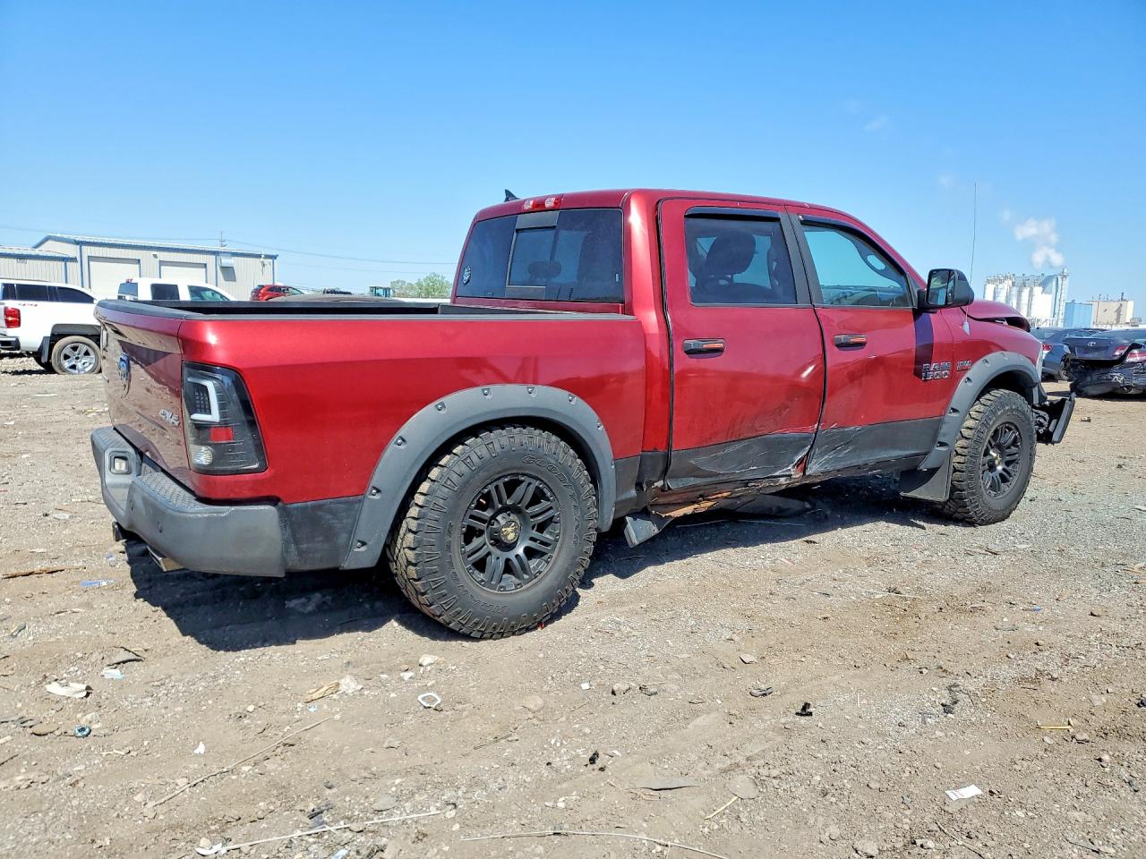 2013 Ram 1500 Slt Red vin: 1C6RR7LT7DS677012