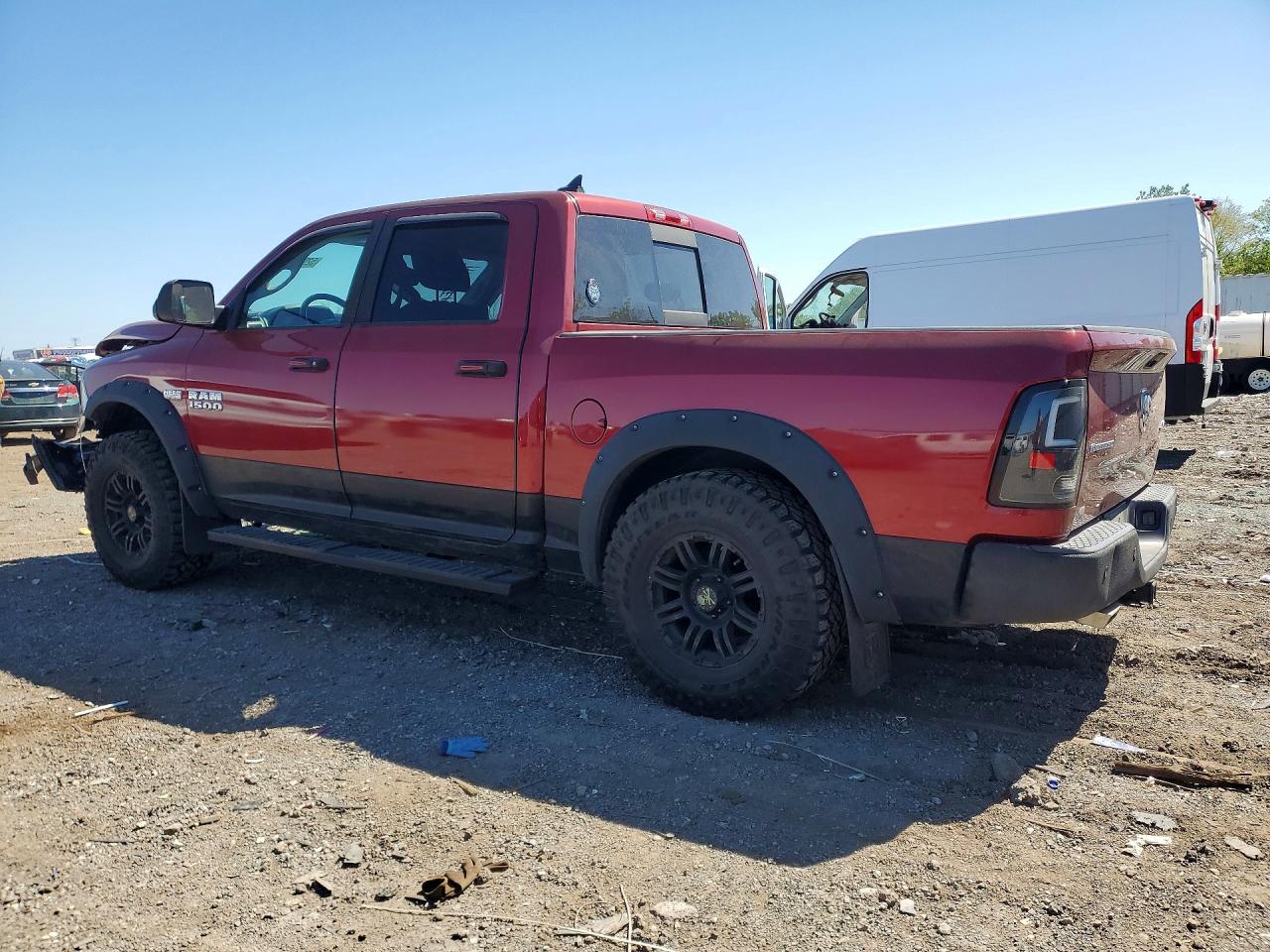 2013 Ram 1500 Slt Red vin: 1C6RR7LT7DS677012