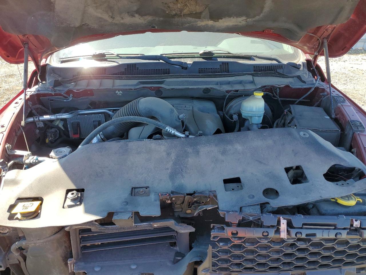 2013 Ram 1500 Slt Red vin: 1C6RR7LT7DS677012