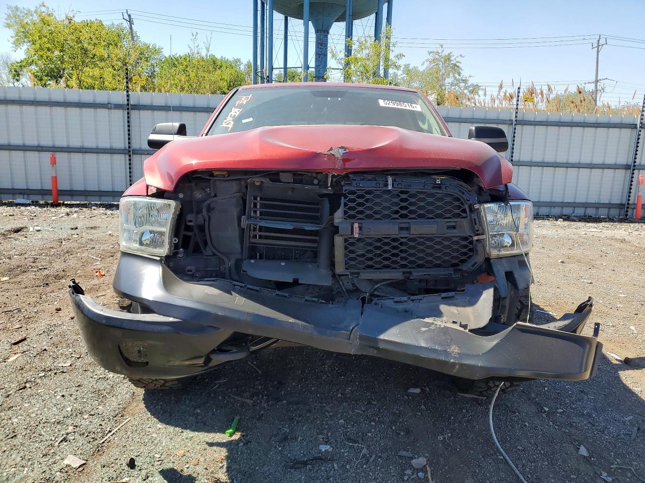 2013 Ram 1500 Slt Red vin: 1C6RR7LT7DS677012