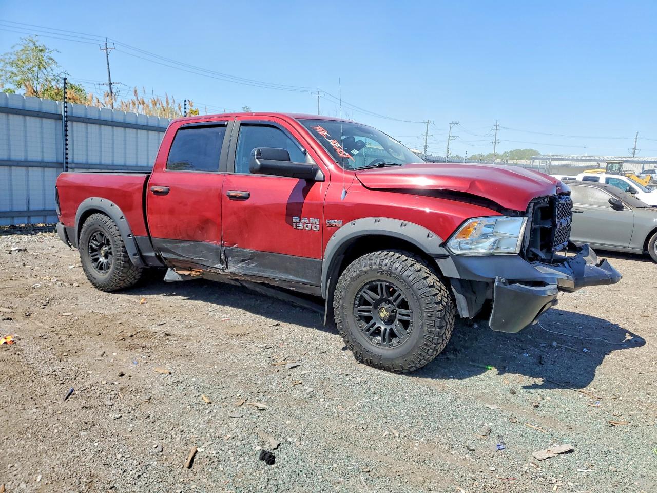 2013 Ram 1500 Slt Red vin: 1C6RR7LT7DS677012
