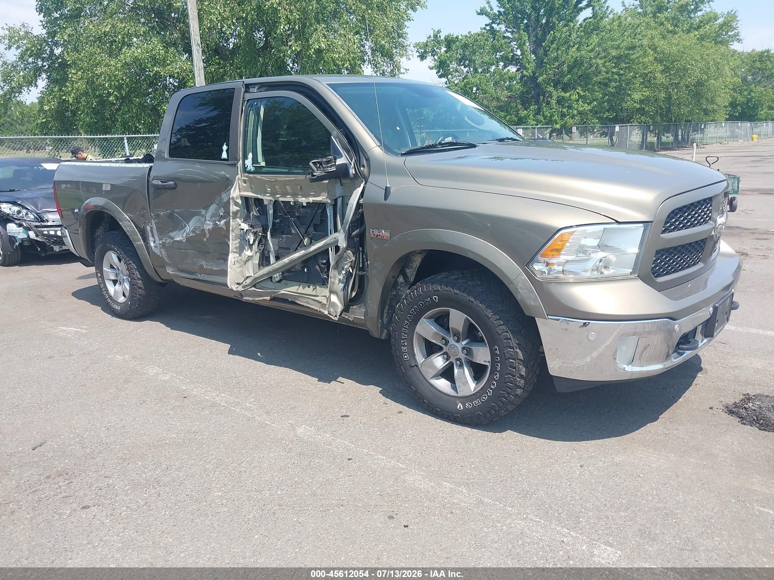 2014 Ram 1500 Outdoorsman Gold vin: 1C6RR7LT7ES220962