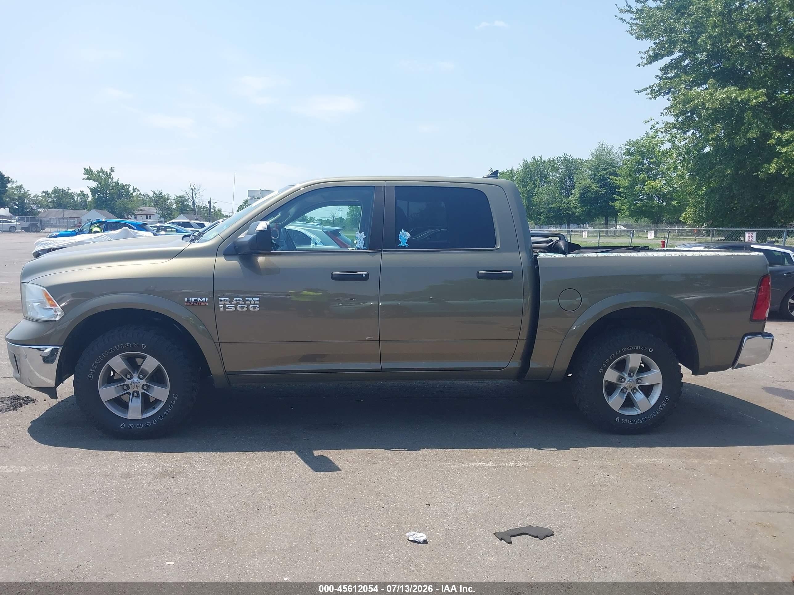 2014 Ram 1500 Outdoorsman Gold vin: 1C6RR7LT7ES220962