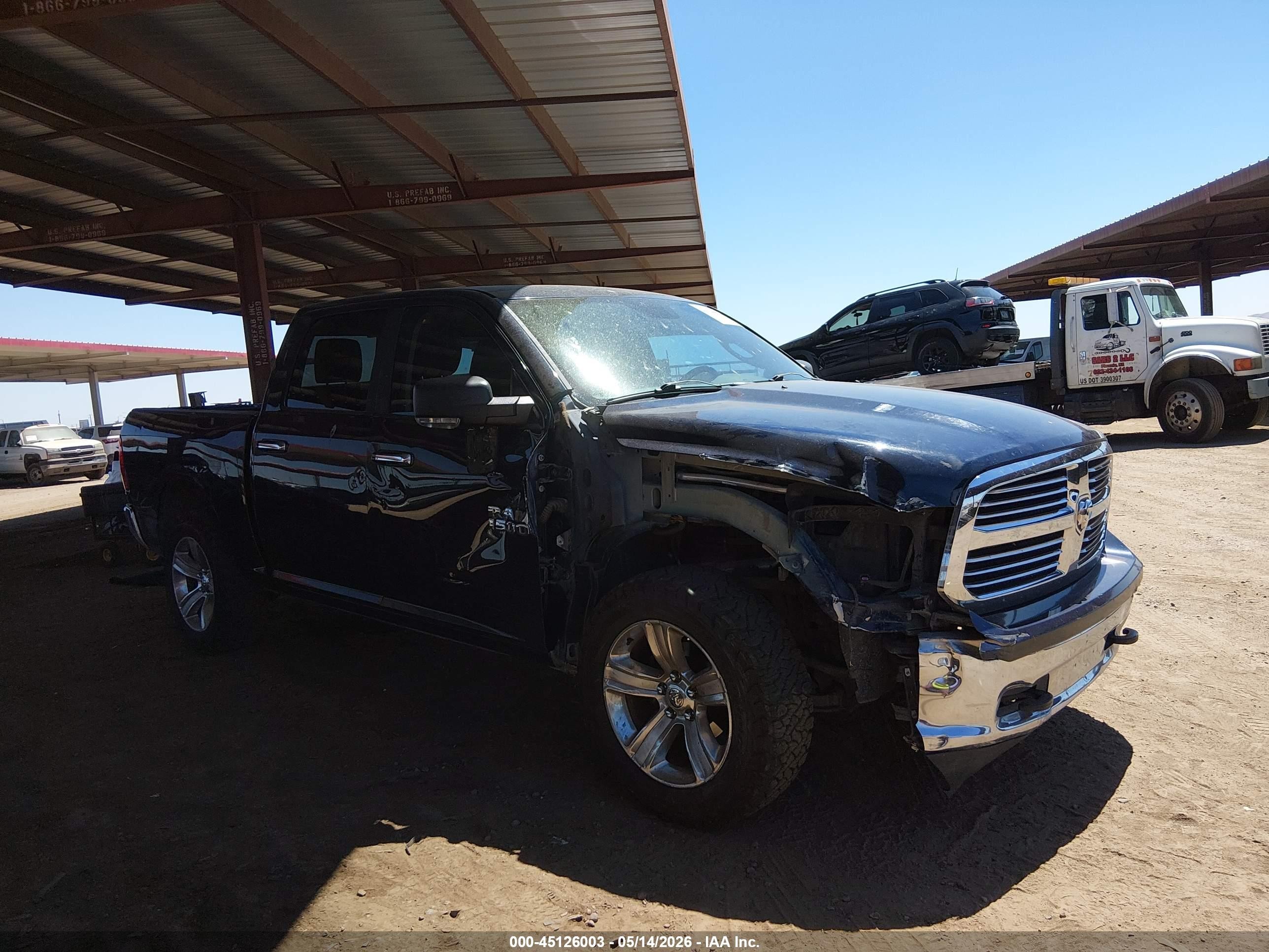 2014 Ram 1500 Big Horn Blue vin: 1C6RR7LT7ES265979