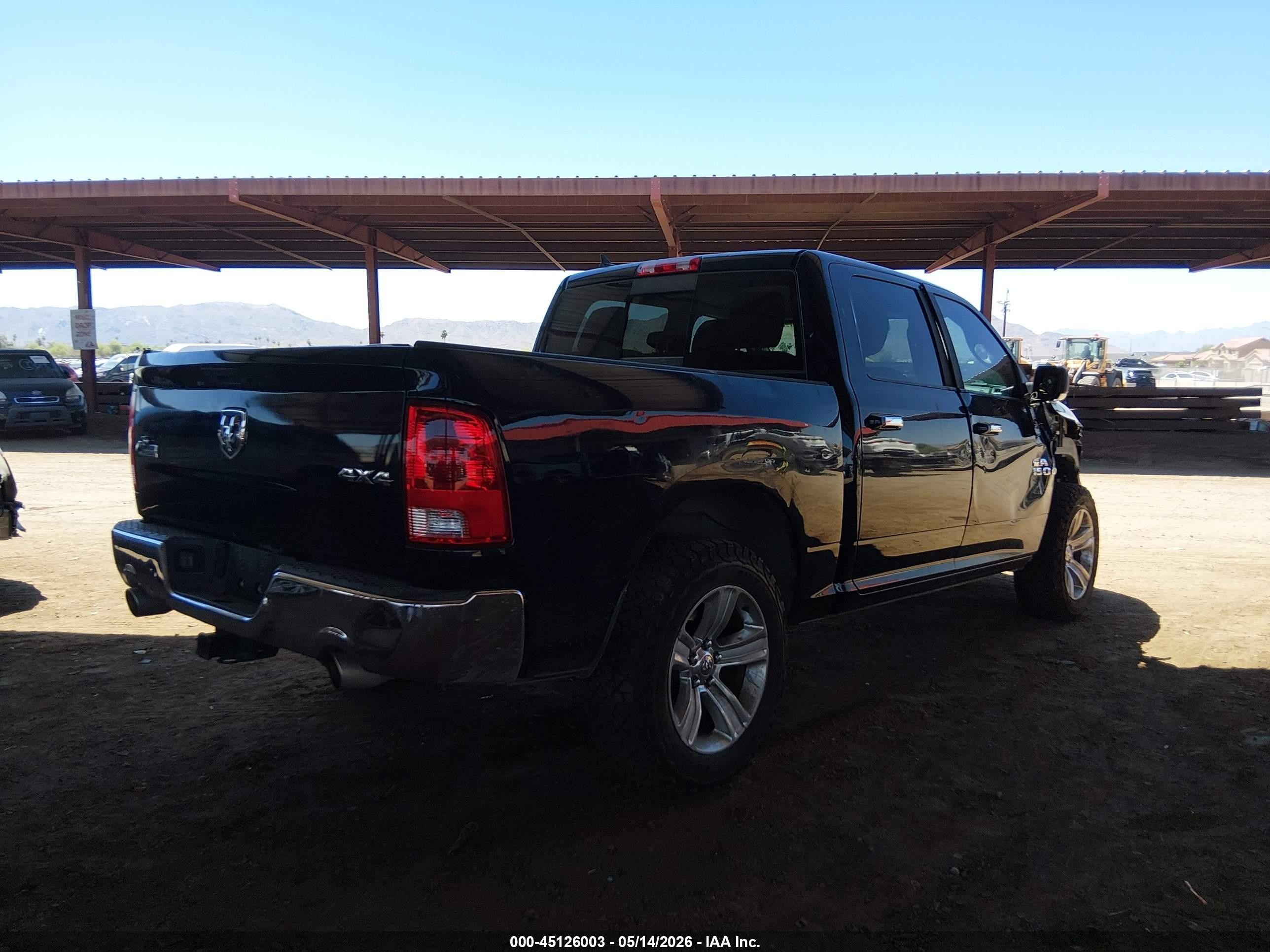 2014 Ram 1500 Big Horn Blue vin: 1C6RR7LT7ES265979
