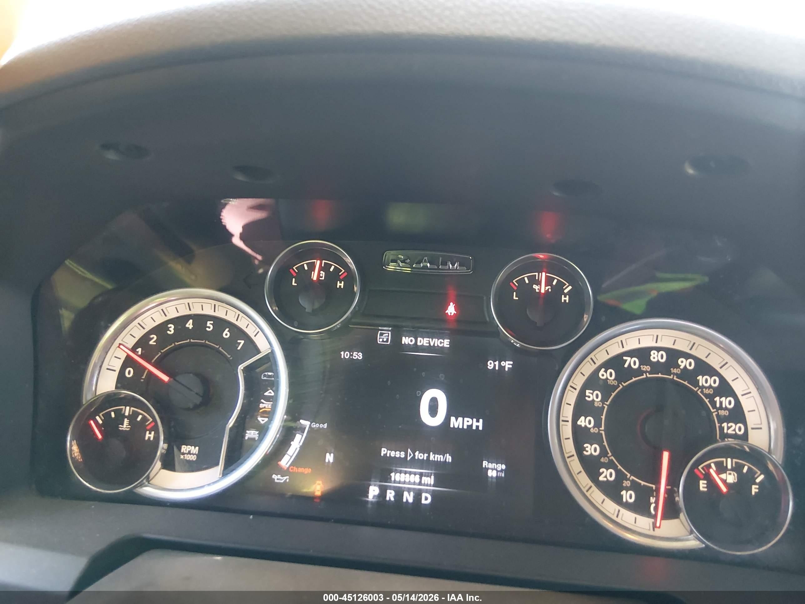 2014 Ram 1500 Big Horn Blue vin: 1C6RR7LT7ES265979