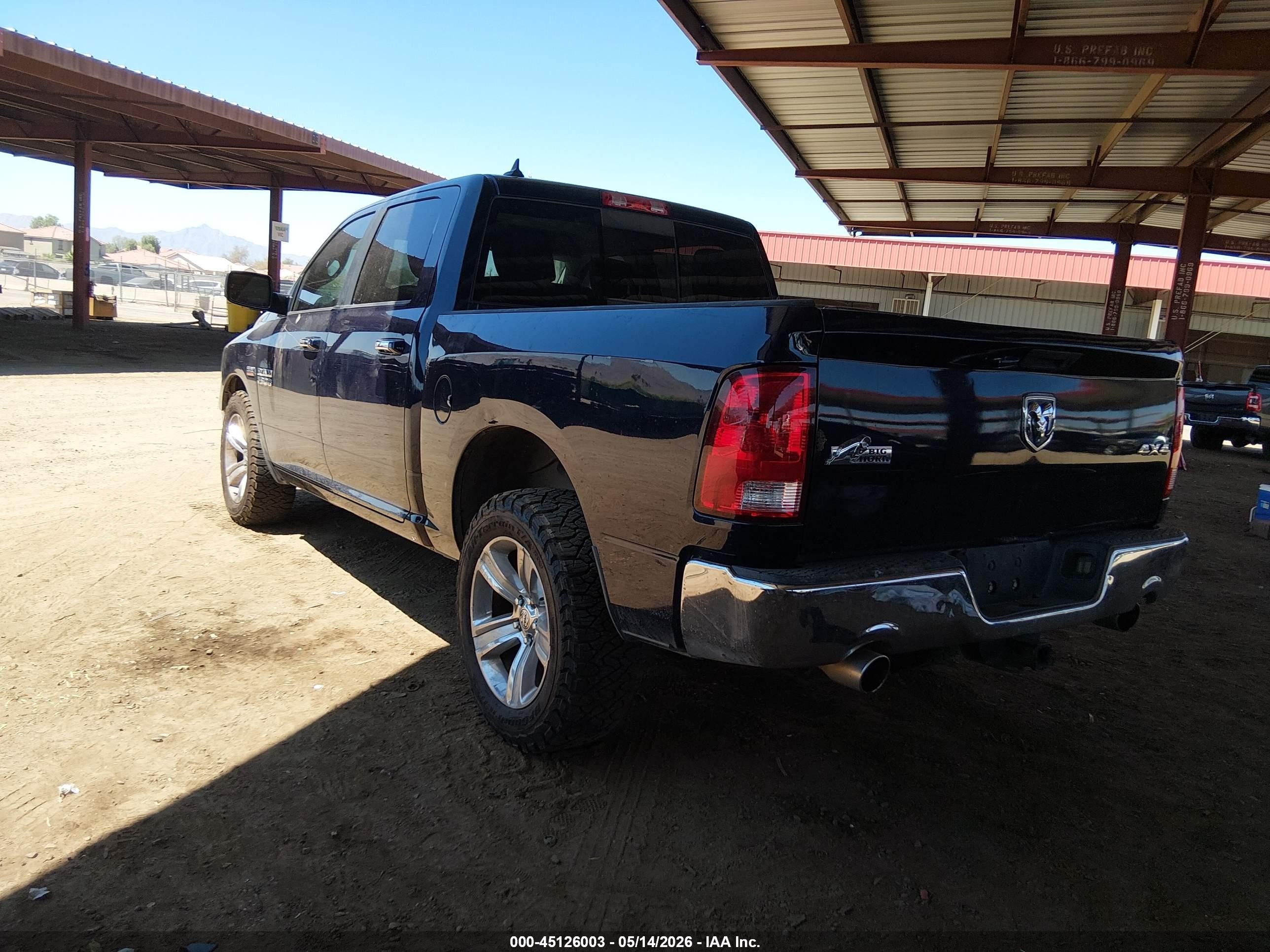 2014 Ram 1500 Big Horn Blue vin: 1C6RR7LT7ES265979