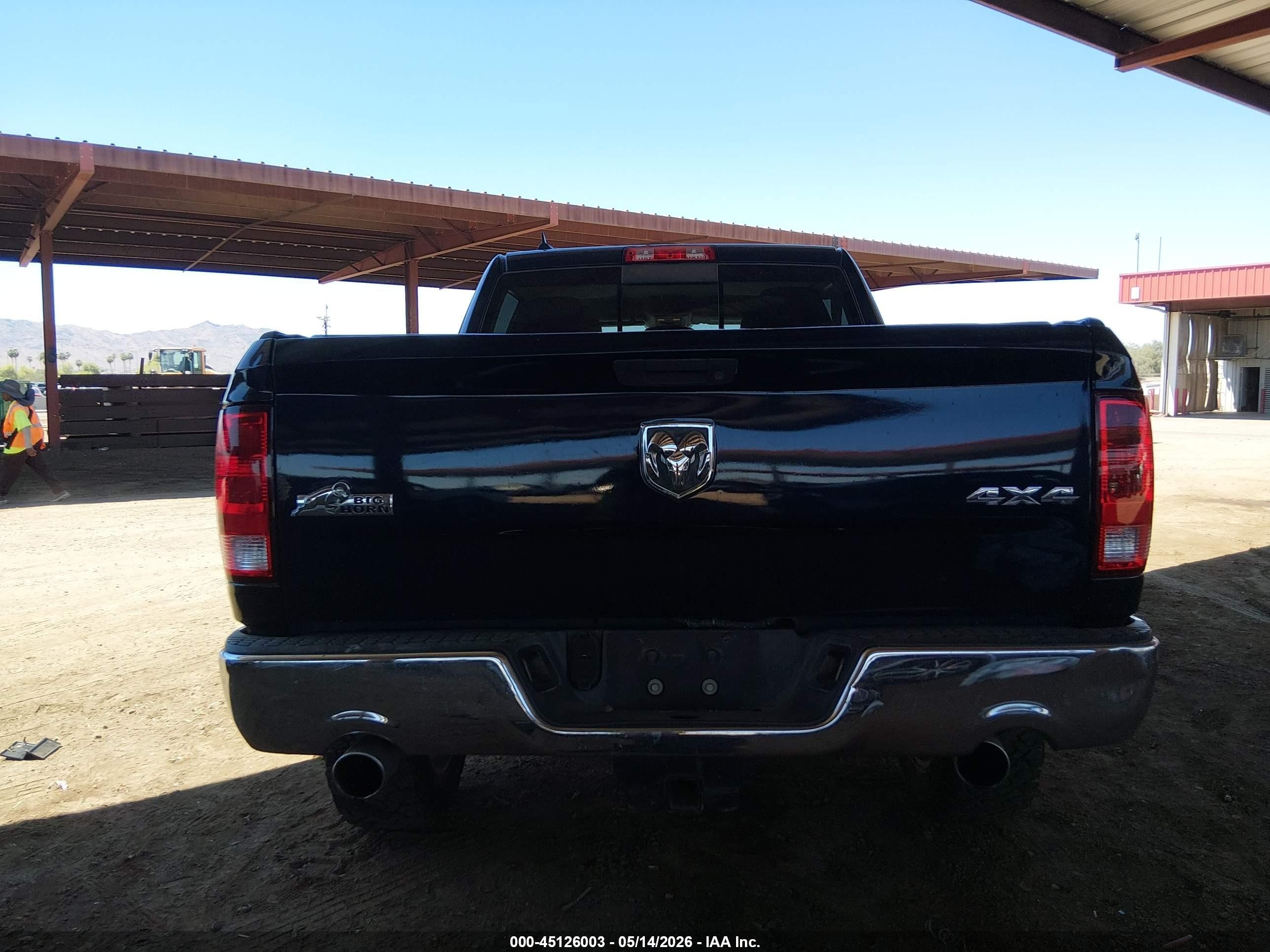 2014 Ram 1500 Big Horn Blue vin: 1C6RR7LT7ES265979