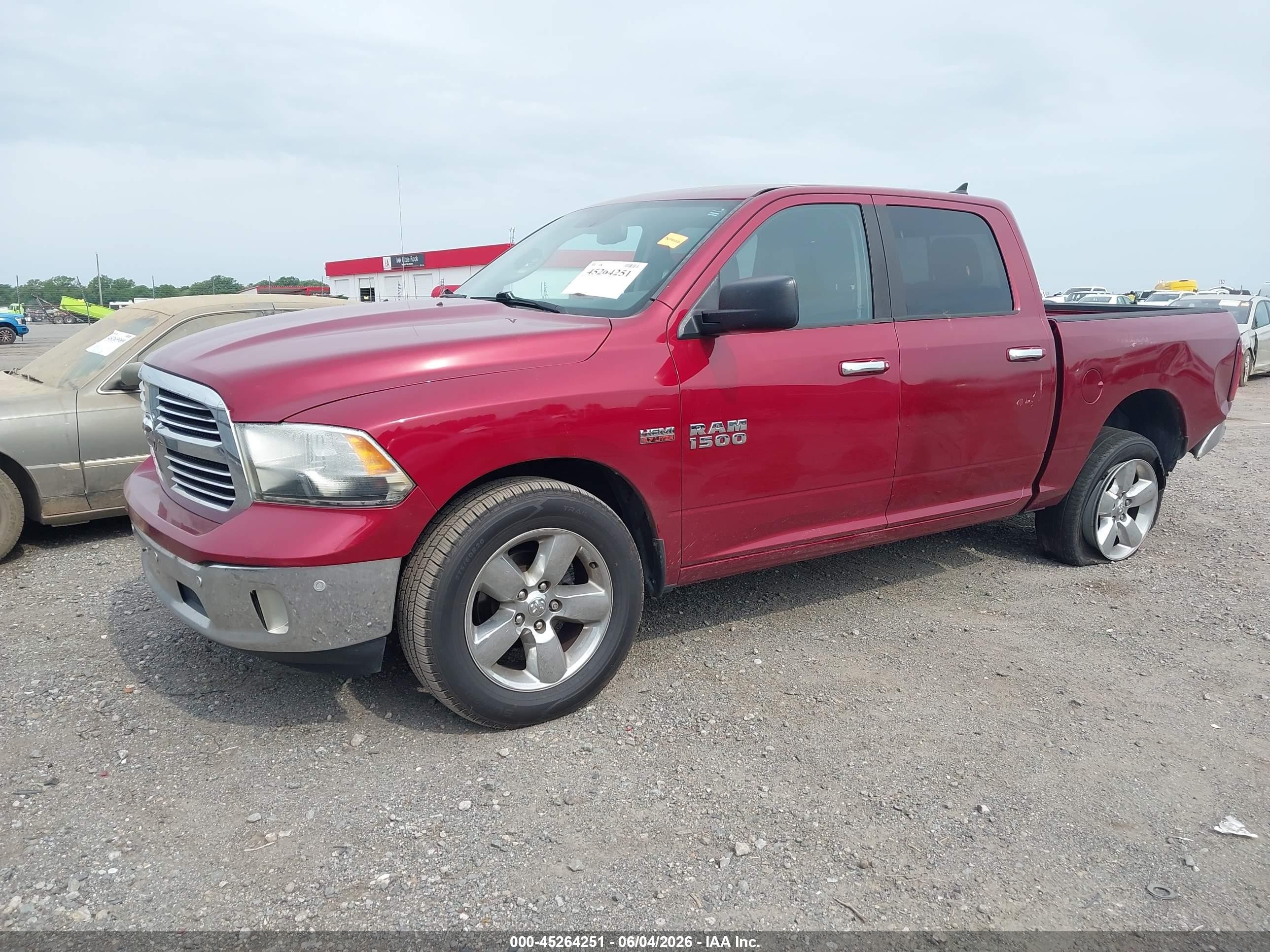 2014 Ram 1500 Big Horn Maroon vin: 1C6RR7LT7ES284600