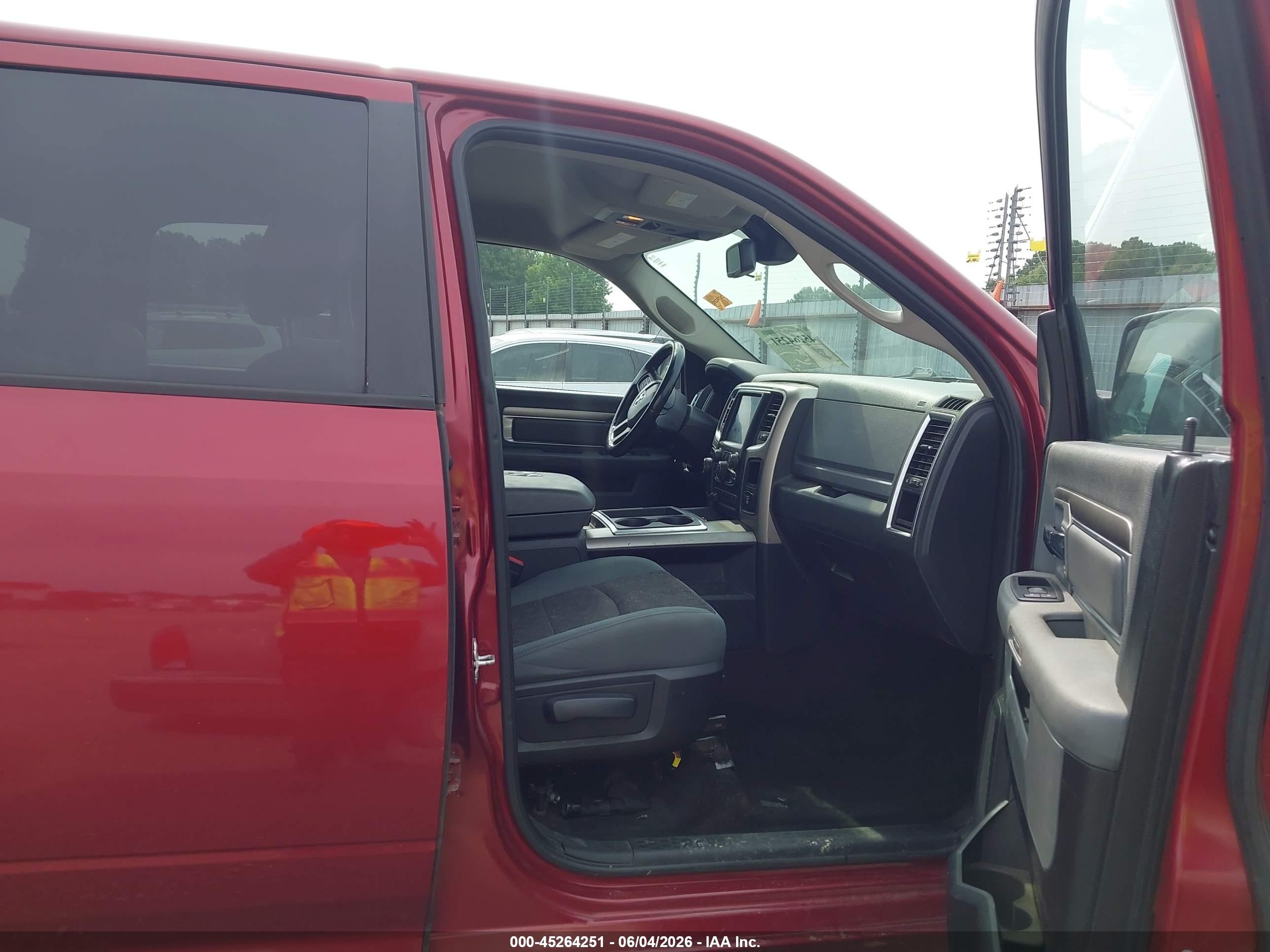2014 Ram 1500 Big Horn Maroon vin: 1C6RR7LT7ES284600