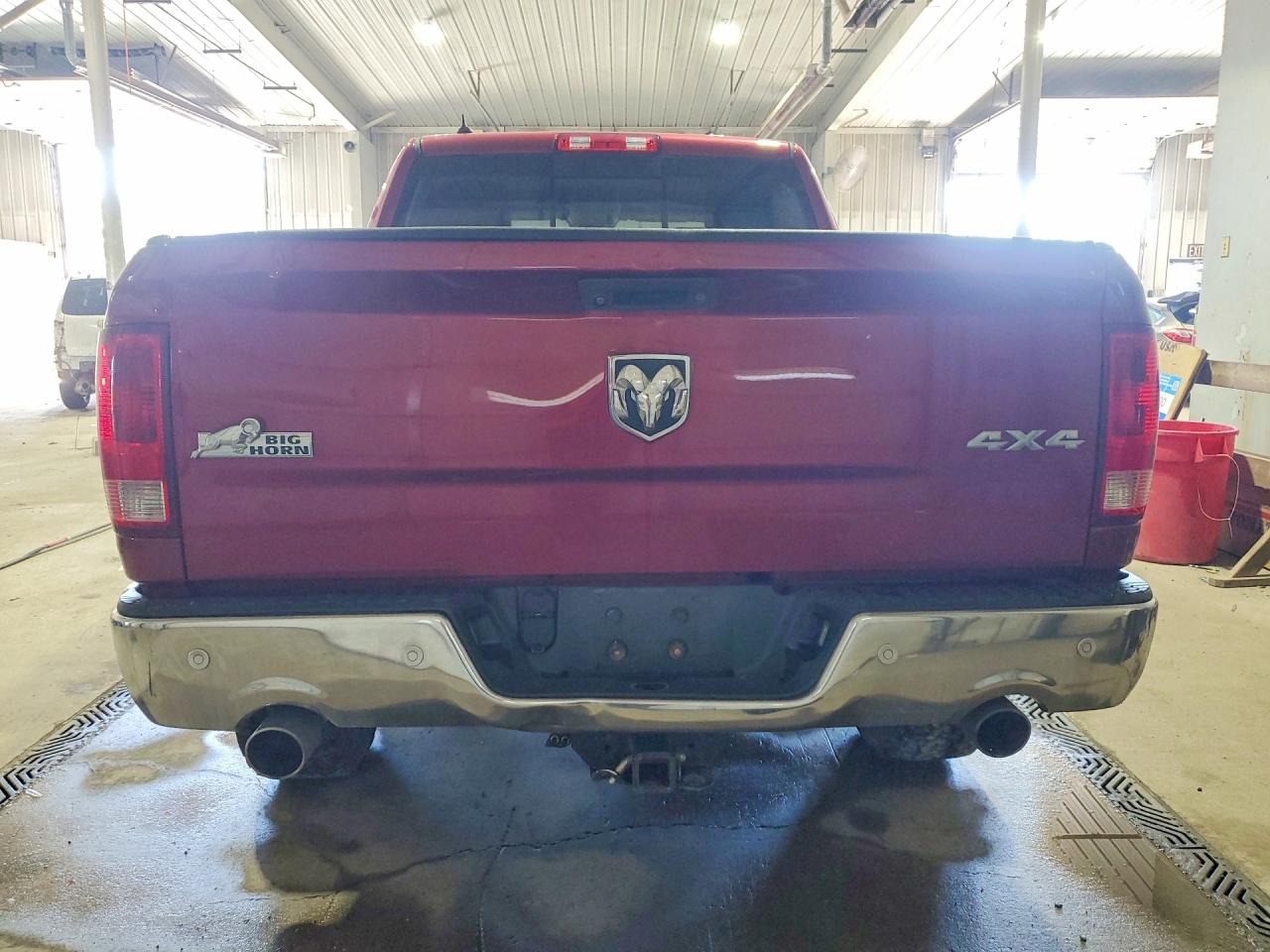 2014 Ram 1500 Slt Red vin: 1C6RR7LT7ES379321