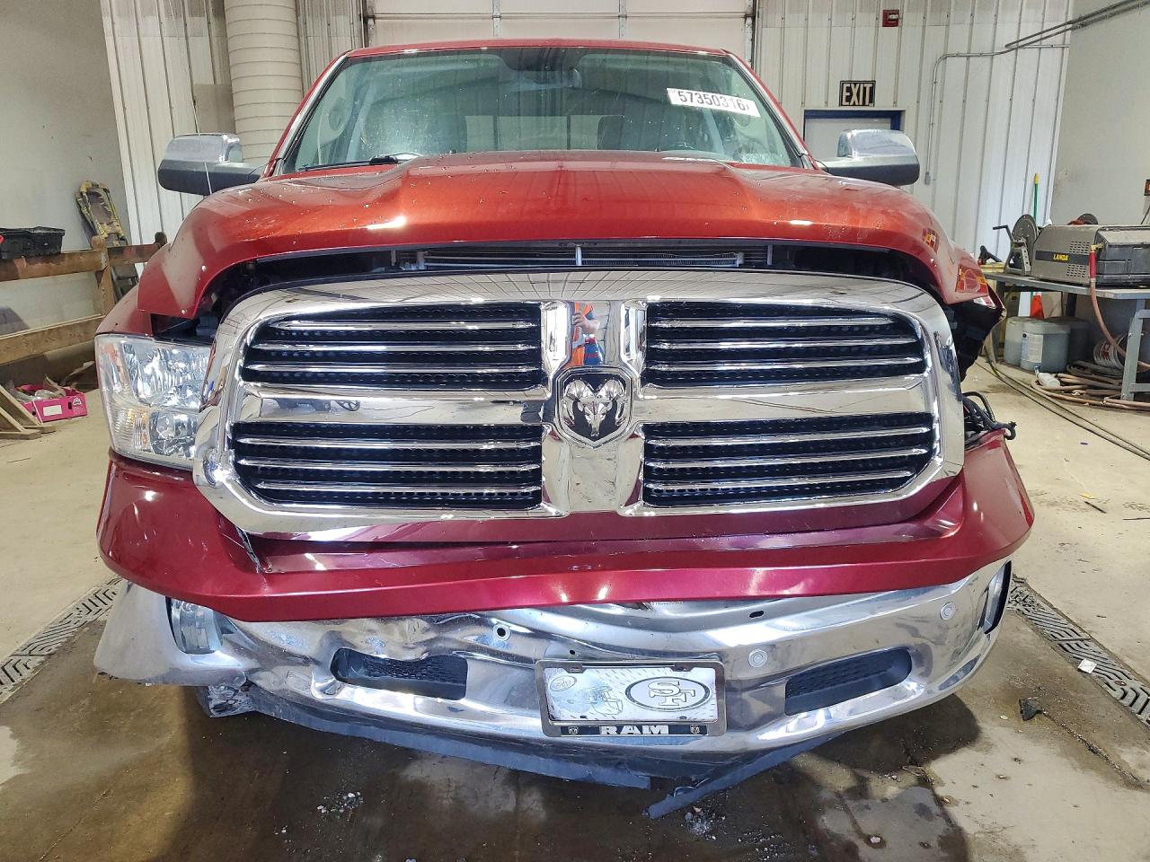 2014 Ram 1500 Slt Red vin: 1C6RR7LT7ES379321