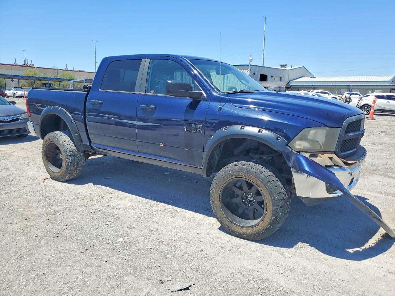 2014 Ram 1500 Slt Blue vin: 1C6RR7LT7ES414990
