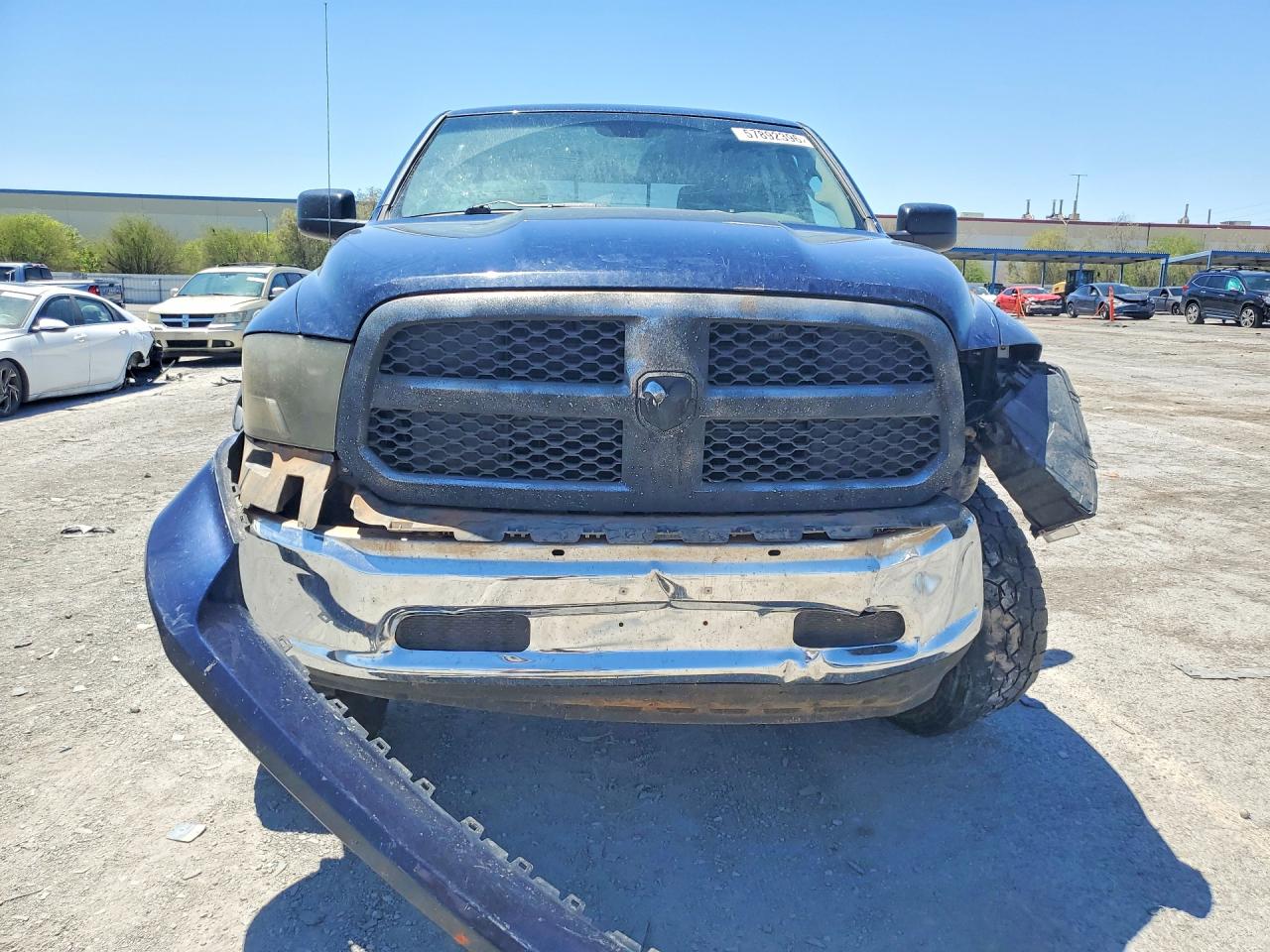2014 Ram 1500 Slt Blue vin: 1C6RR7LT7ES414990