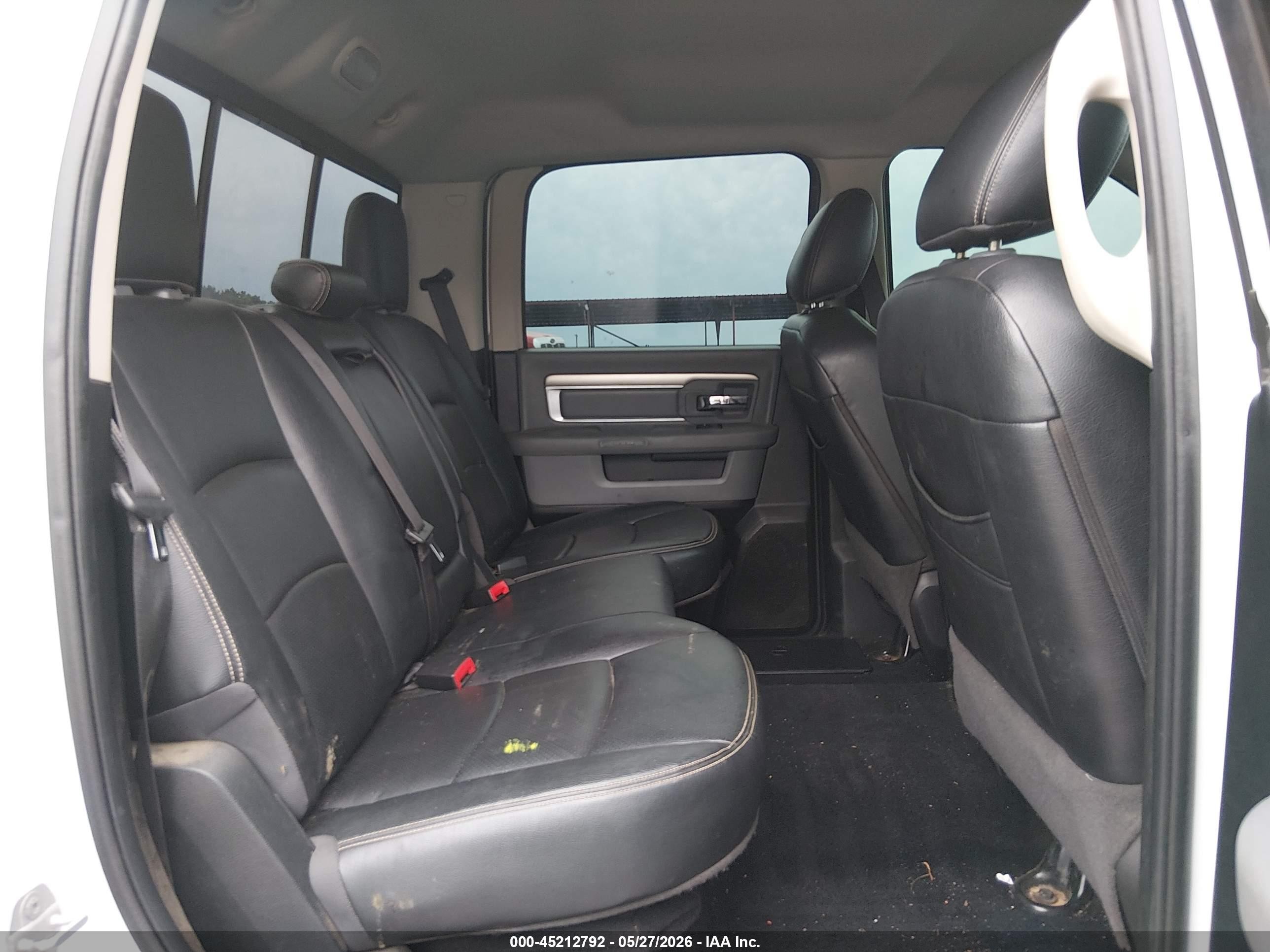 2014 Ram 1500 Big Horn White vin: 1C6RR7LT7ES436844