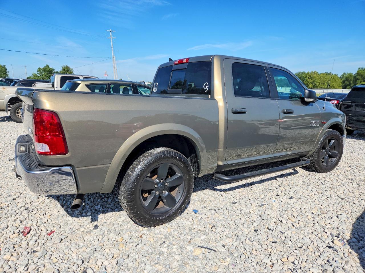 2014 Ram 1500 Slt Green vin: 1C6RR7LT7ES464997