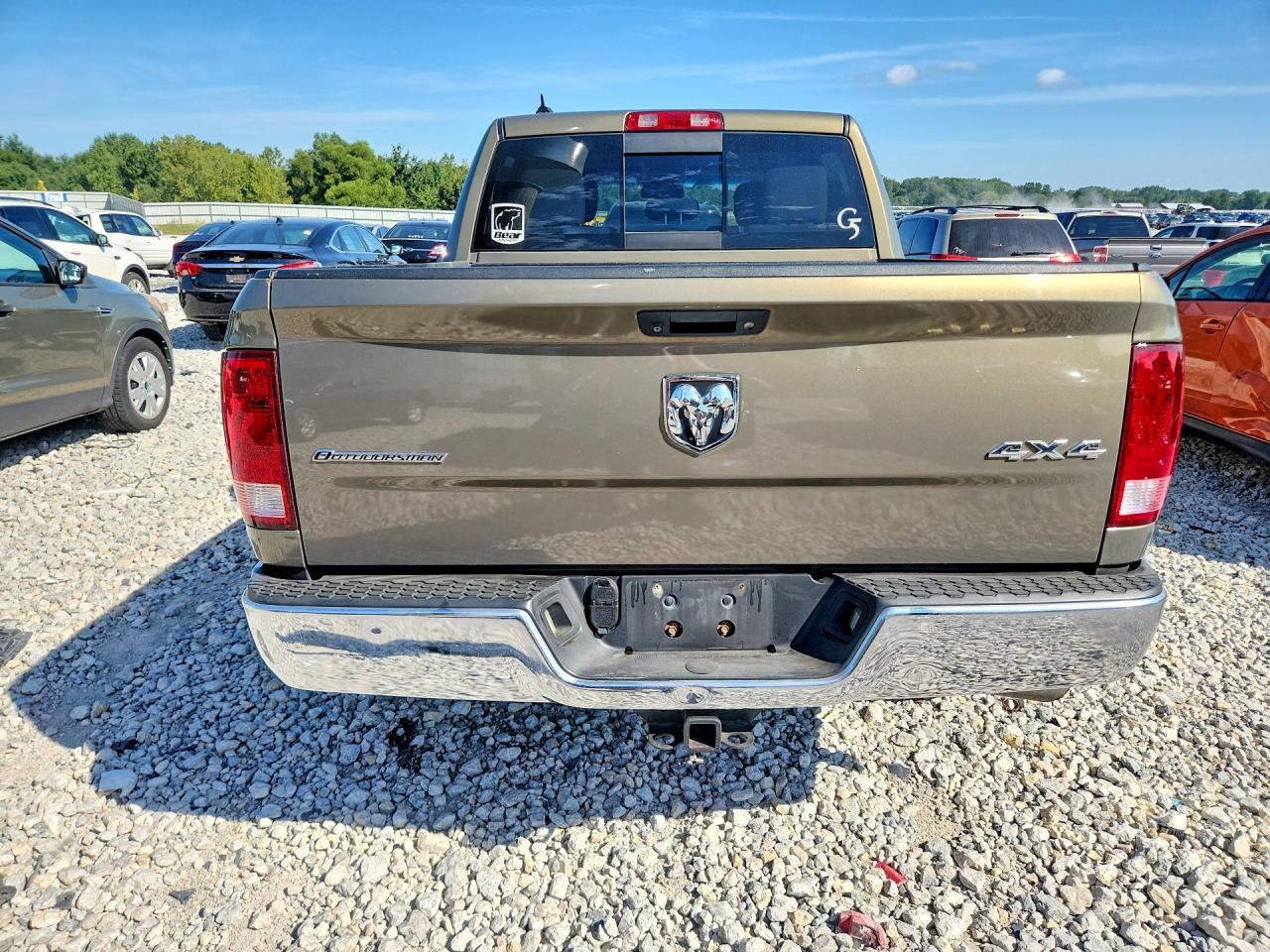 2014 Ram 1500 Slt Green vin: 1C6RR7LT7ES464997