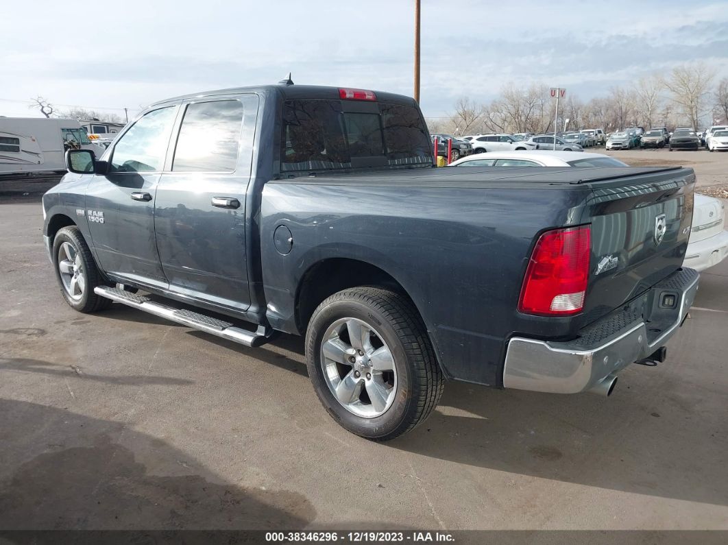 2015 Ram 1500 Big Horn Gray vin: 1C6RR7LT7FS557908