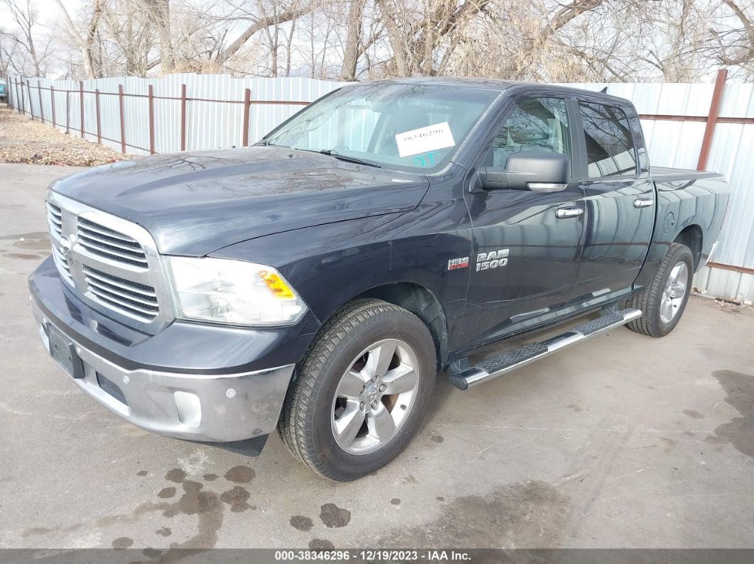 2015 Ram 1500 Big Horn Gray vin: 1C6RR7LT7FS557908