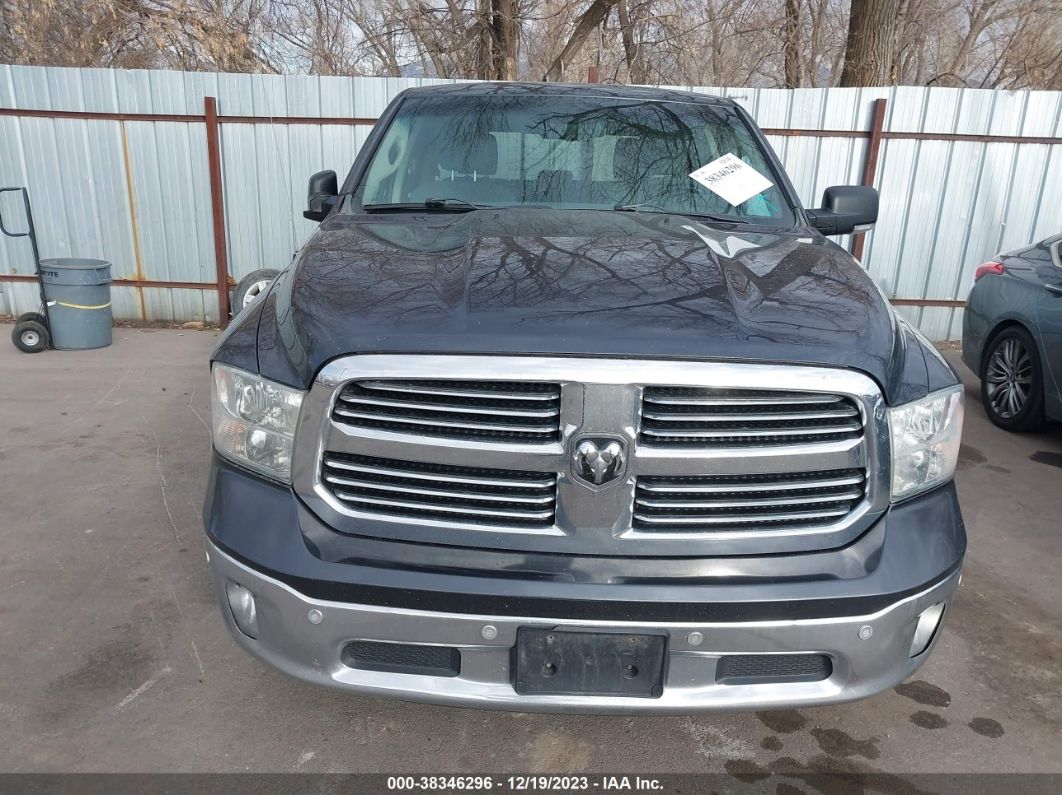 2015 Ram 1500 Big Horn Gray vin: 1C6RR7LT7FS557908