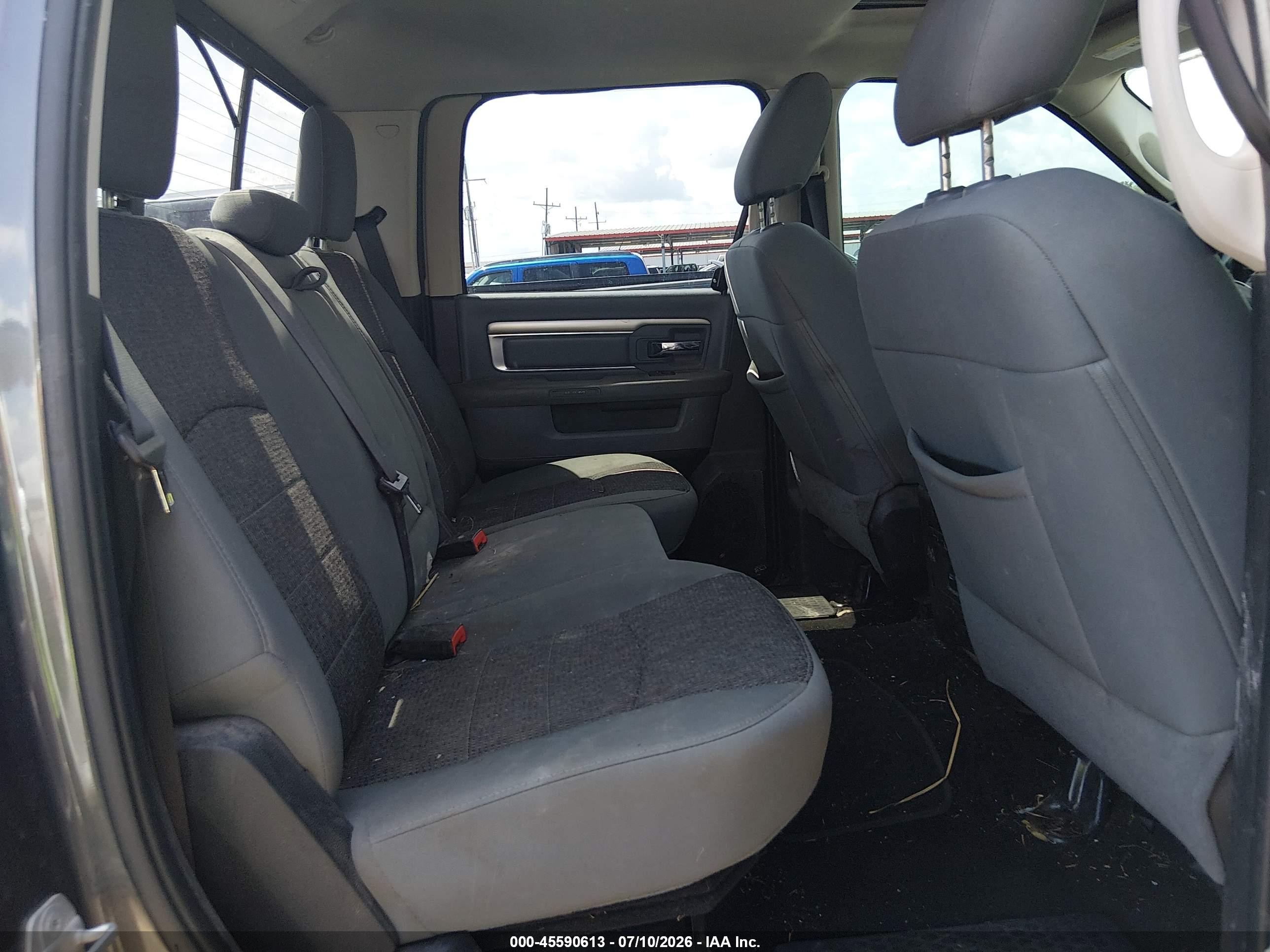 2015 Ram 1500 Big Horn Gray vin: 1C6RR7LT7FS580086