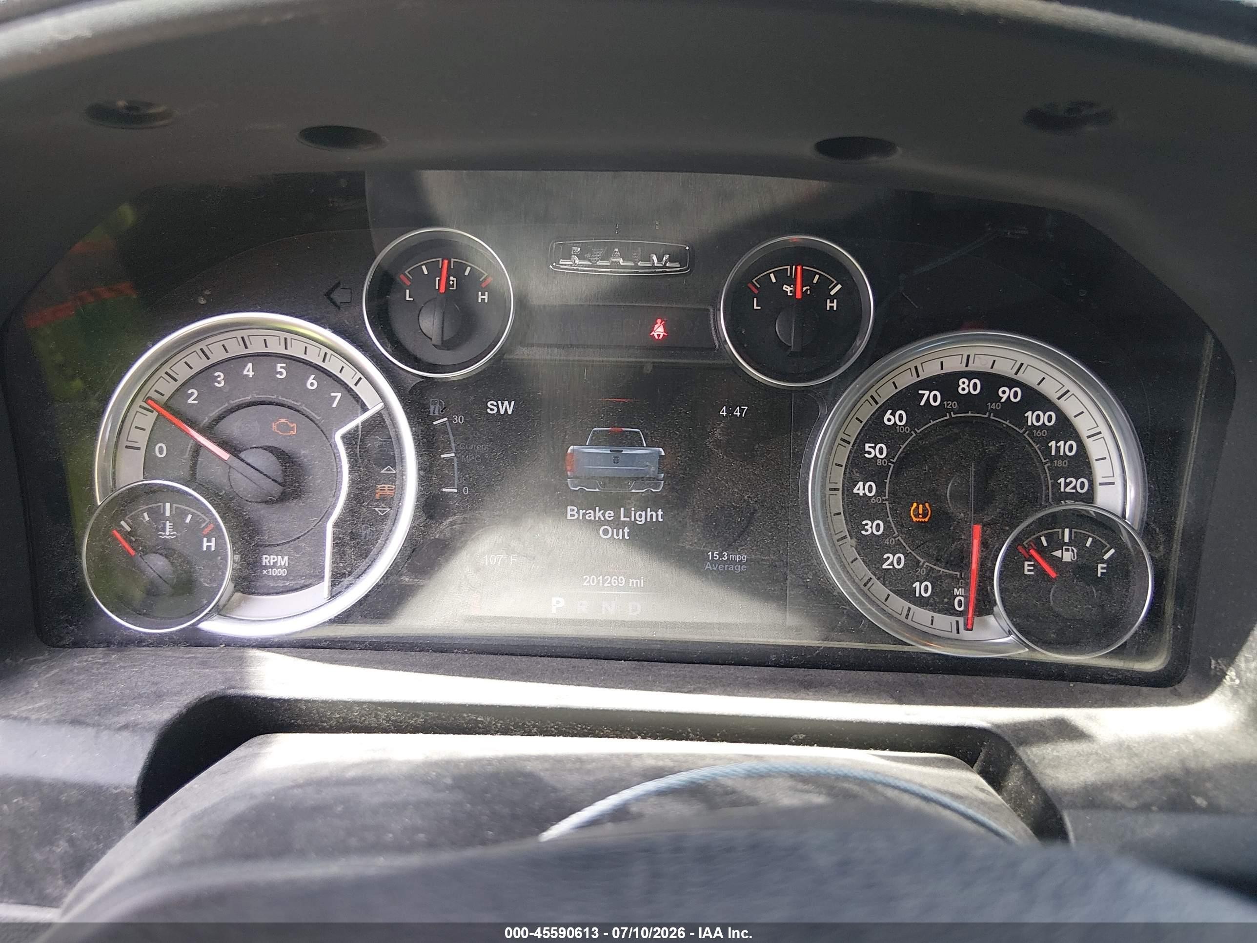 2015 Ram 1500 Big Horn Gray vin: 1C6RR7LT7FS580086